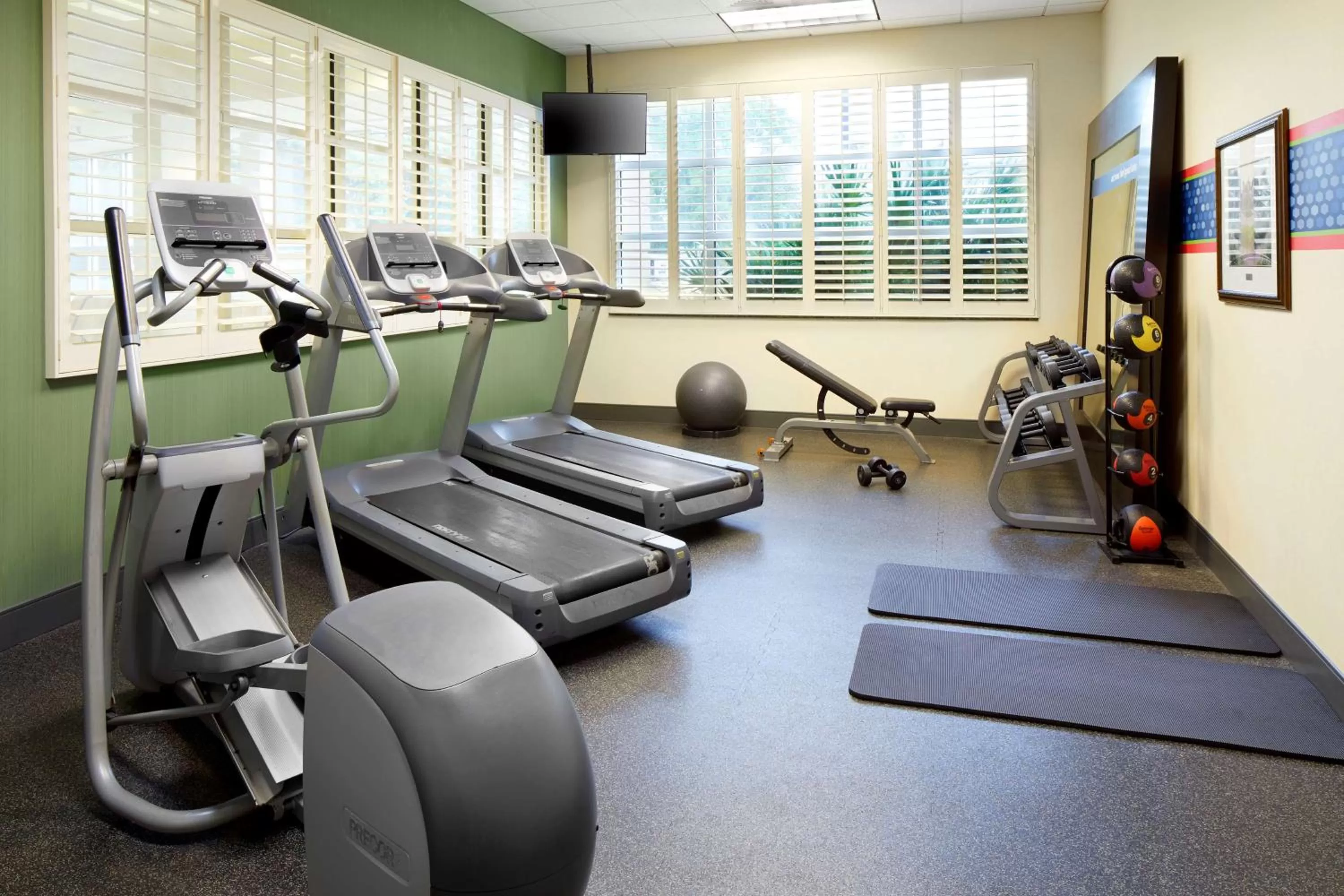 Fitness centre/facilities in Hampton Inn & Suites Savannah/Midtown