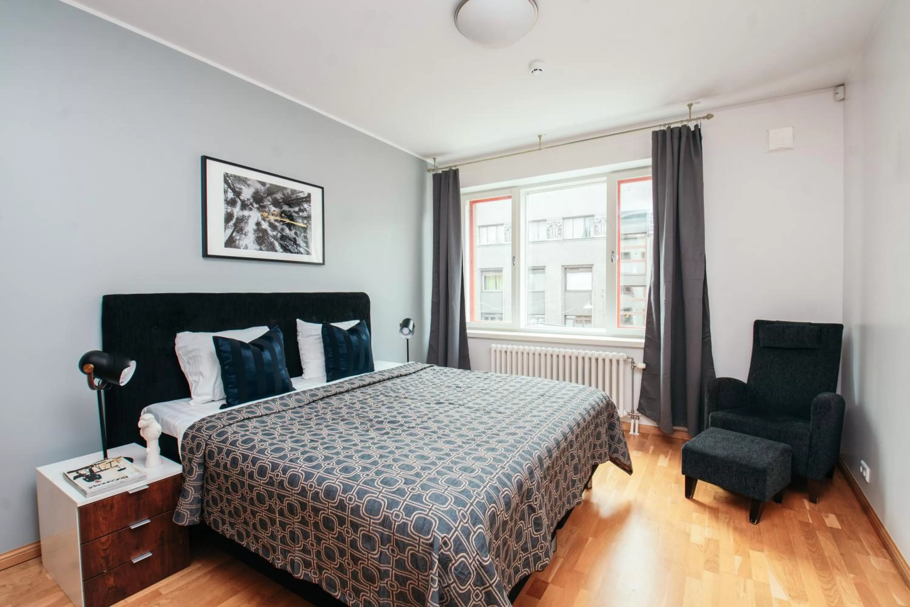 Bed in Tallinn City Apartments Freedom Square