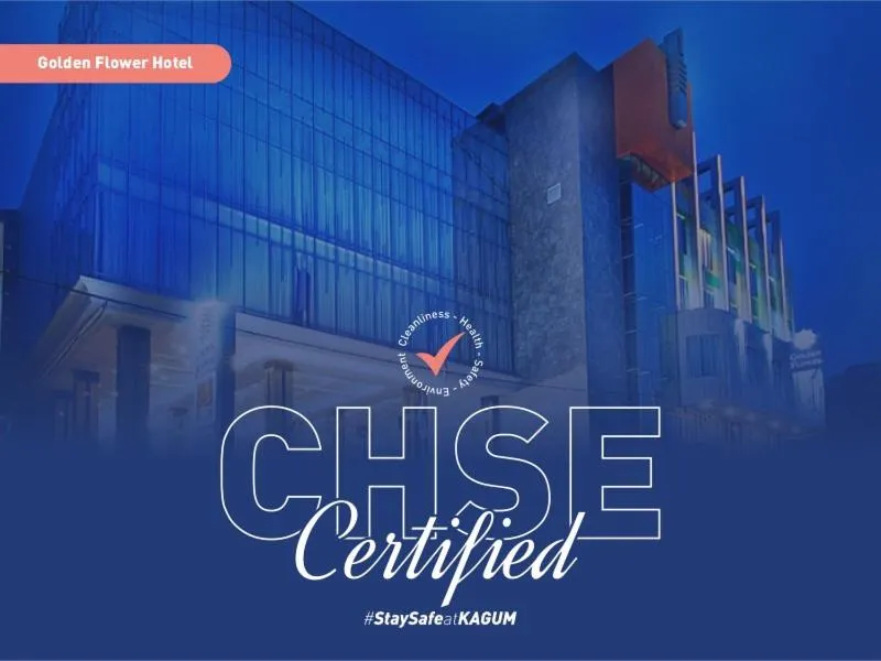 Logo/Certificate/Sign in Golden Flower by KAGUM Hotels