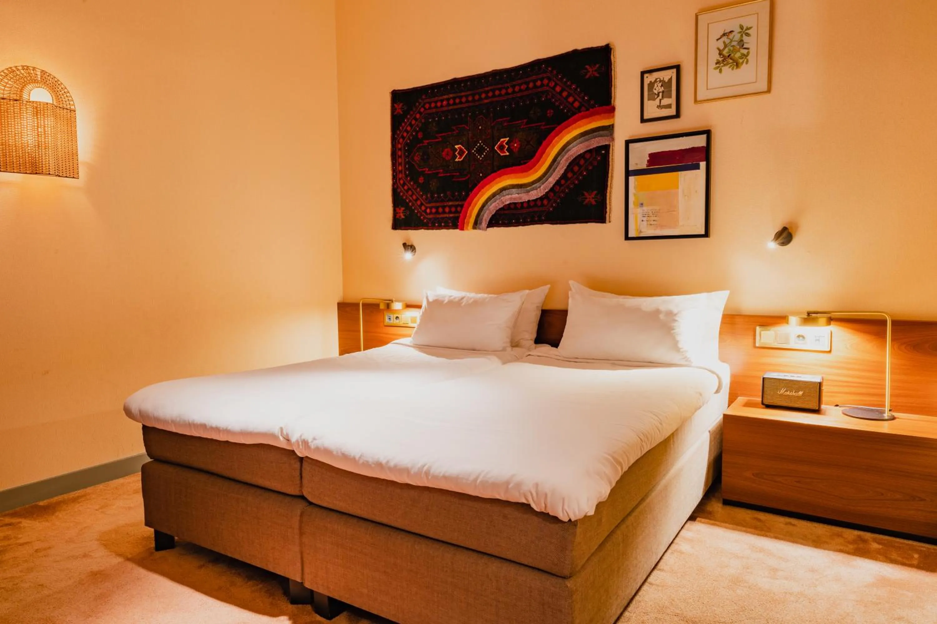 Bed in Hotel Mercier