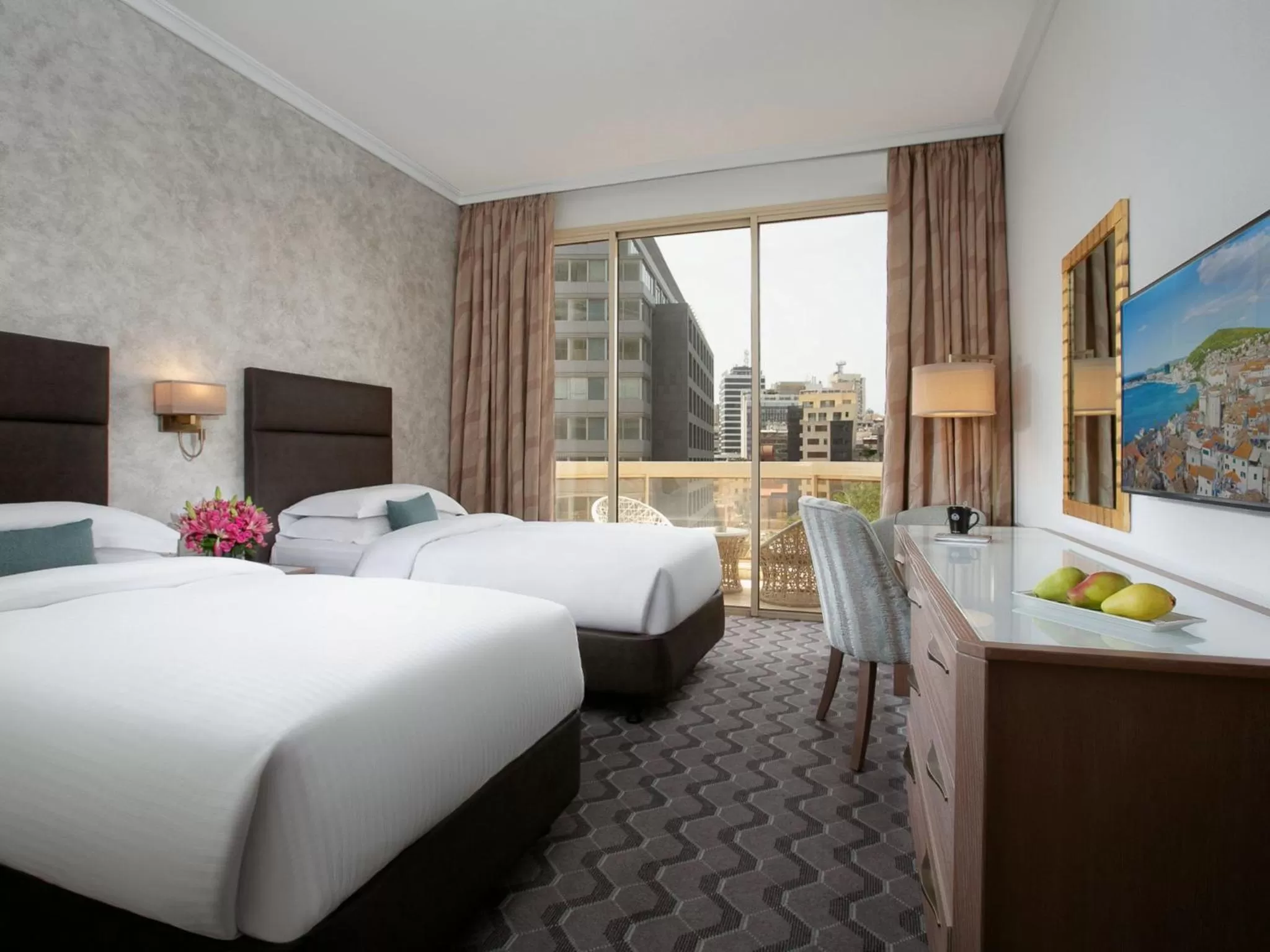 Photo of the whole room, Bed in Gefinor Rotana – Beirut