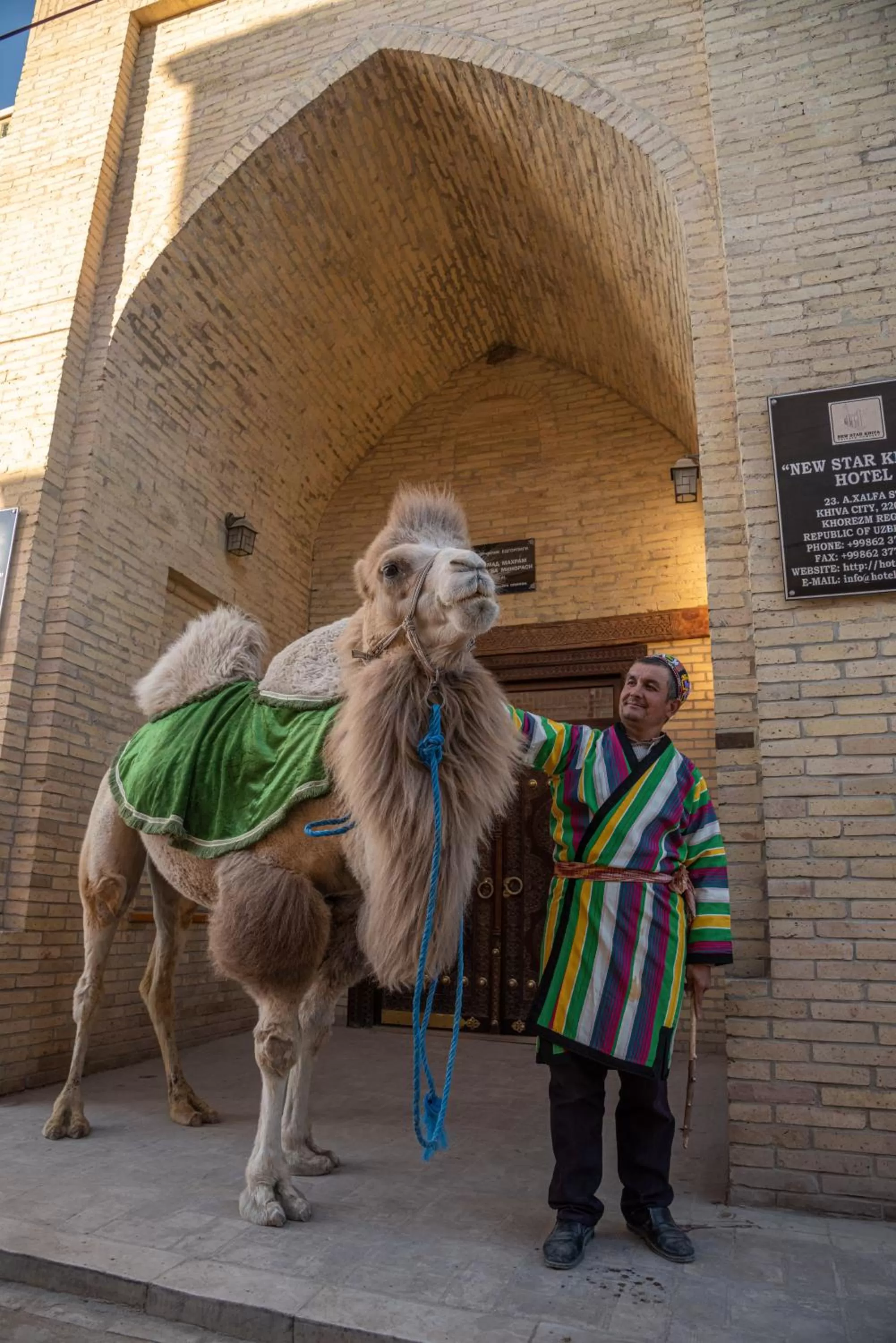 Facade/entrance in New Star Boutique hotel - madrasah Muhammad Mahram 1903