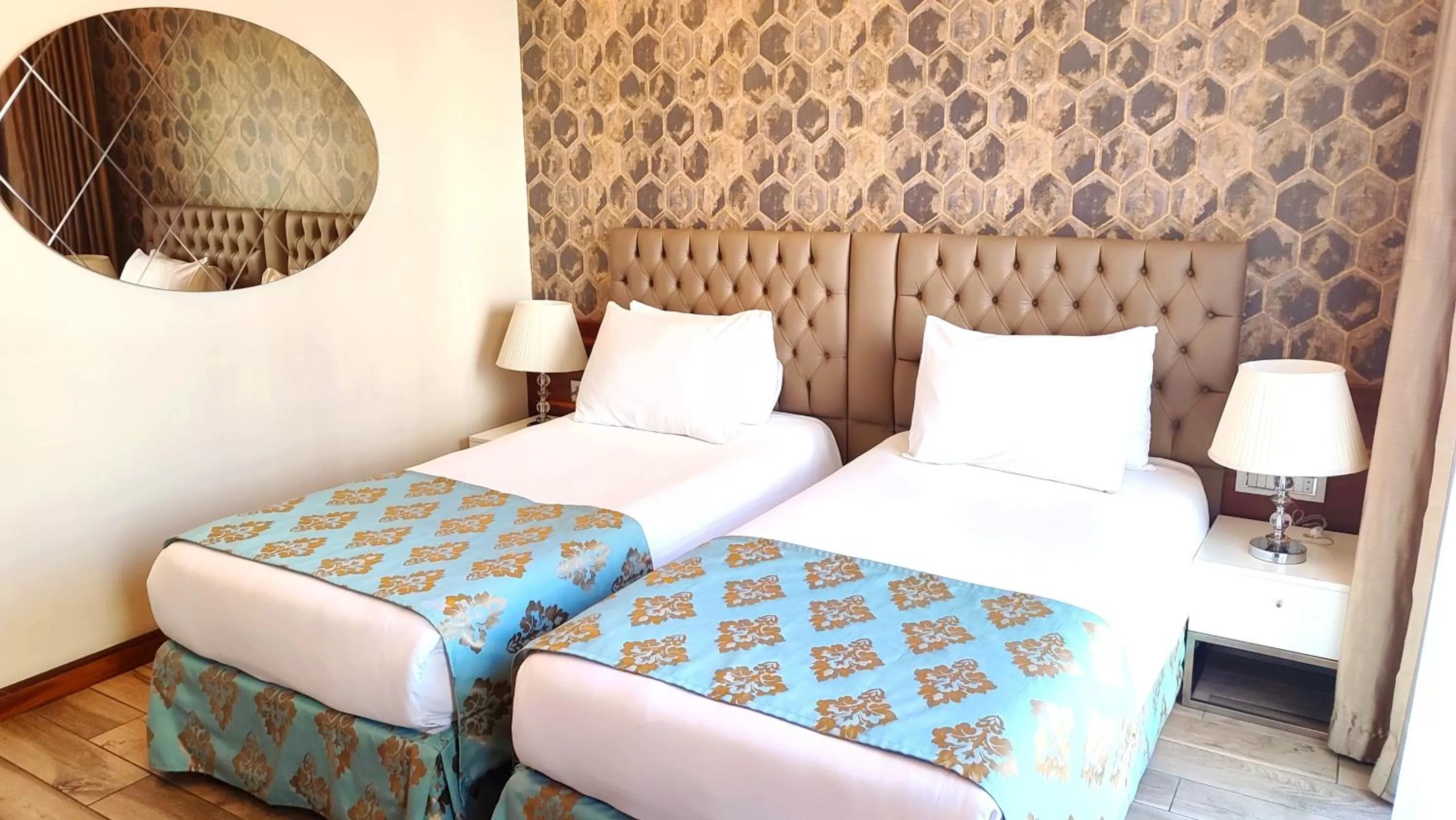 Bed in Old Port Hotel