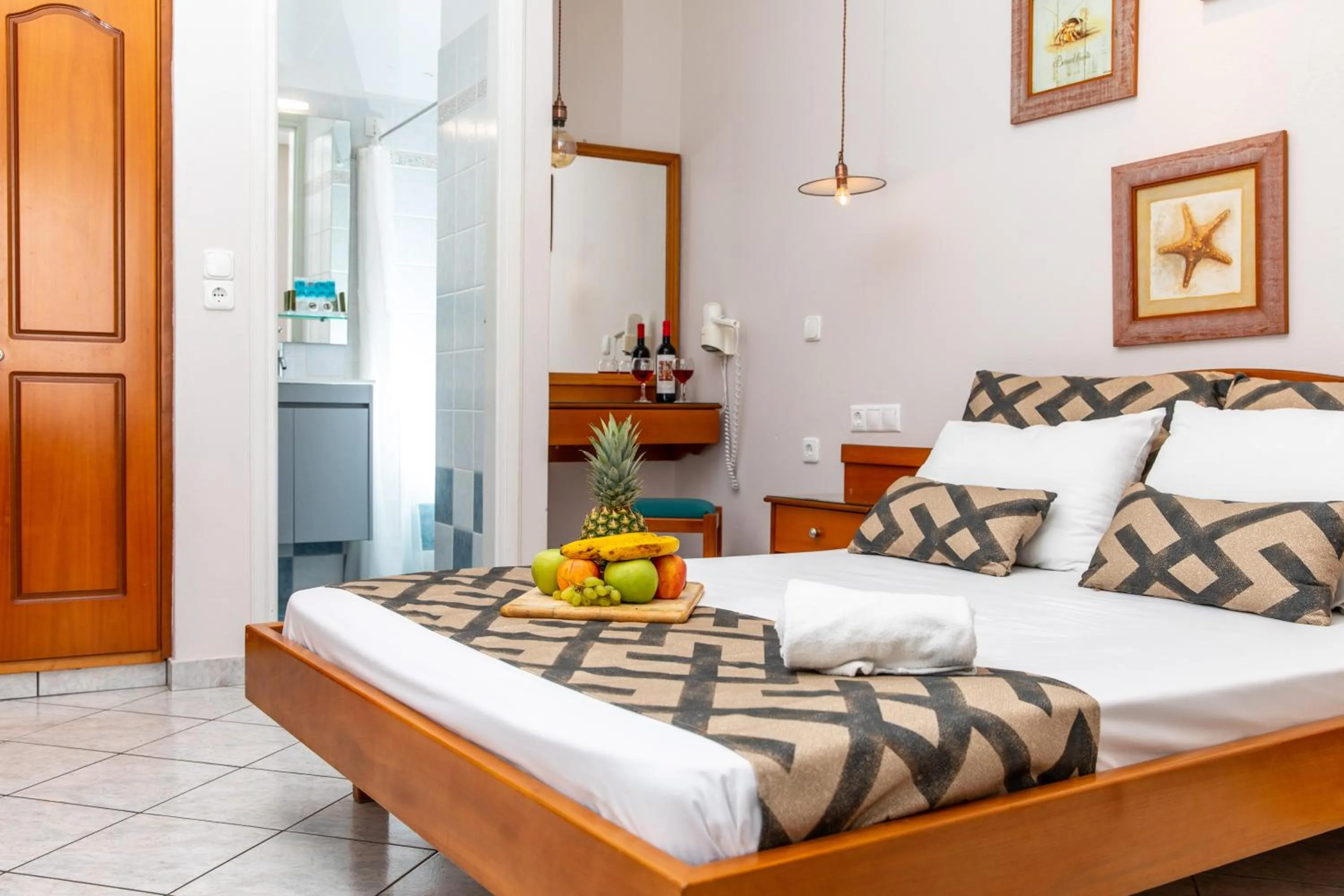 Bed in Hotel Palatia