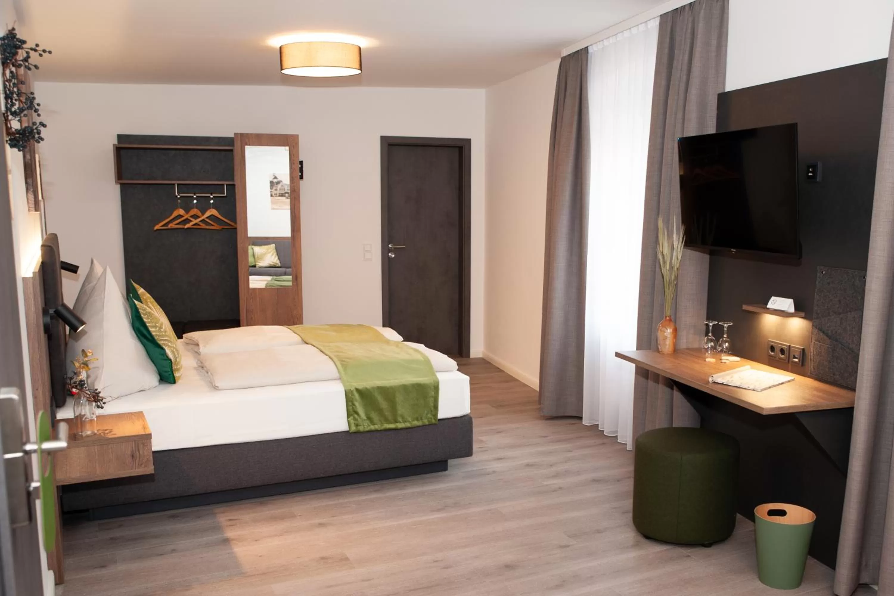 Bed in Gasthaus Stöttnerbräu