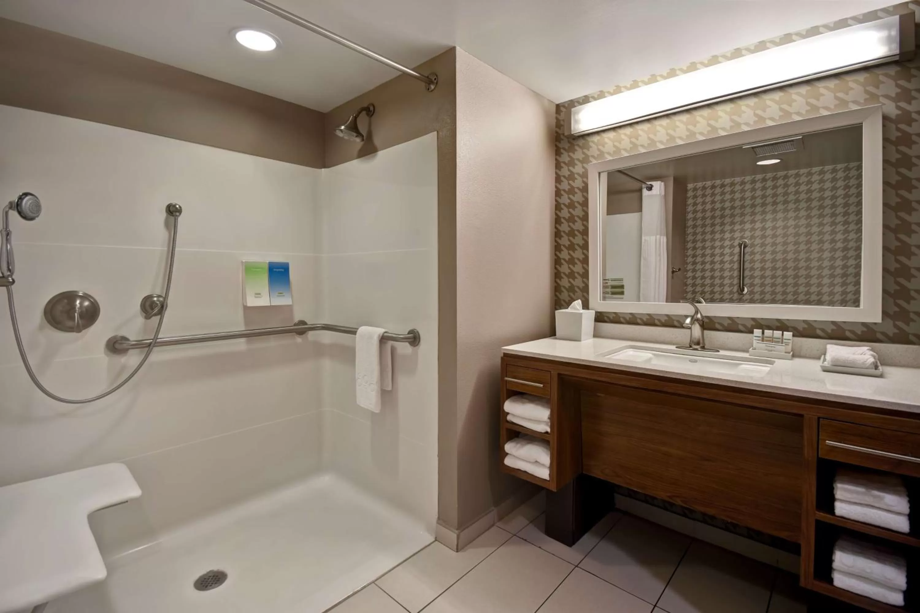 Bathroom in Home2 Suites by Hilton Nashville Vanderbilt, TN