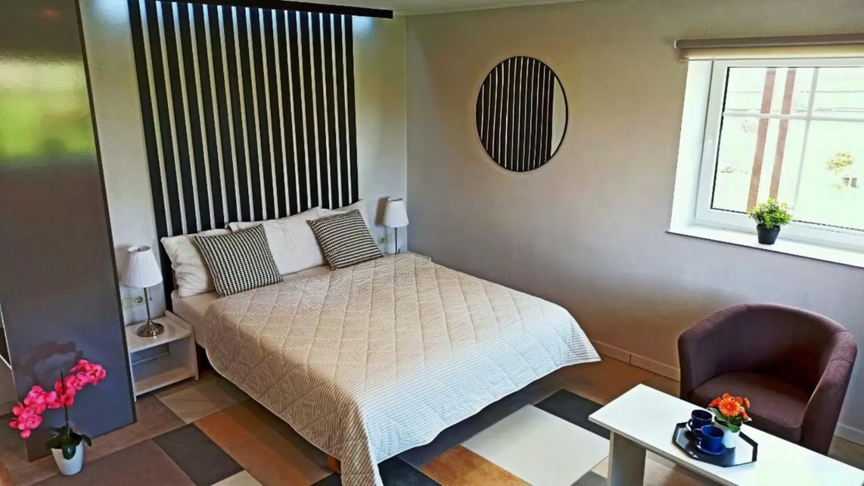 Living room, Bed in "Trakaitis" nameliai