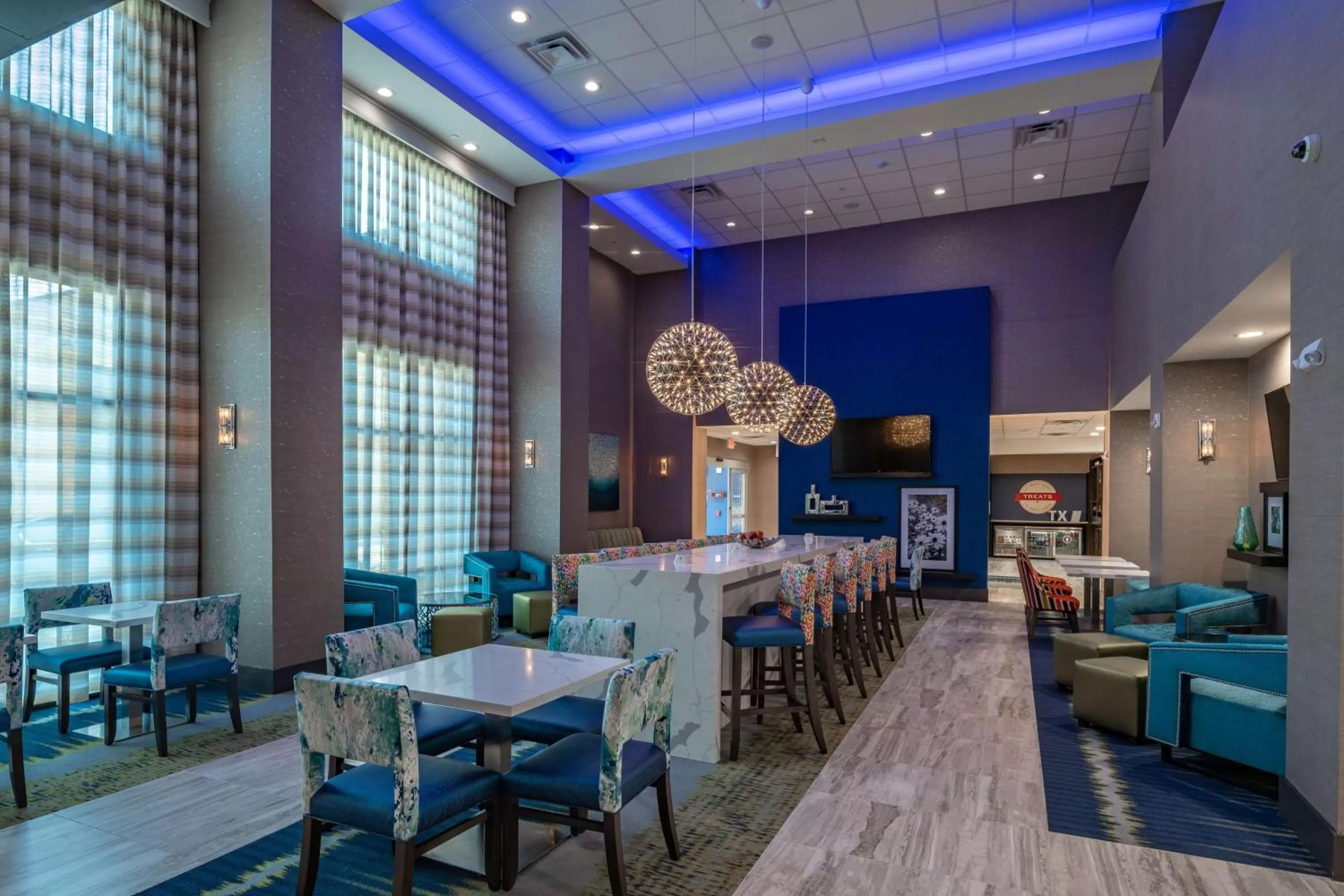 Lobby or reception in Hampton Inn & Suites Dallas/Plano Central