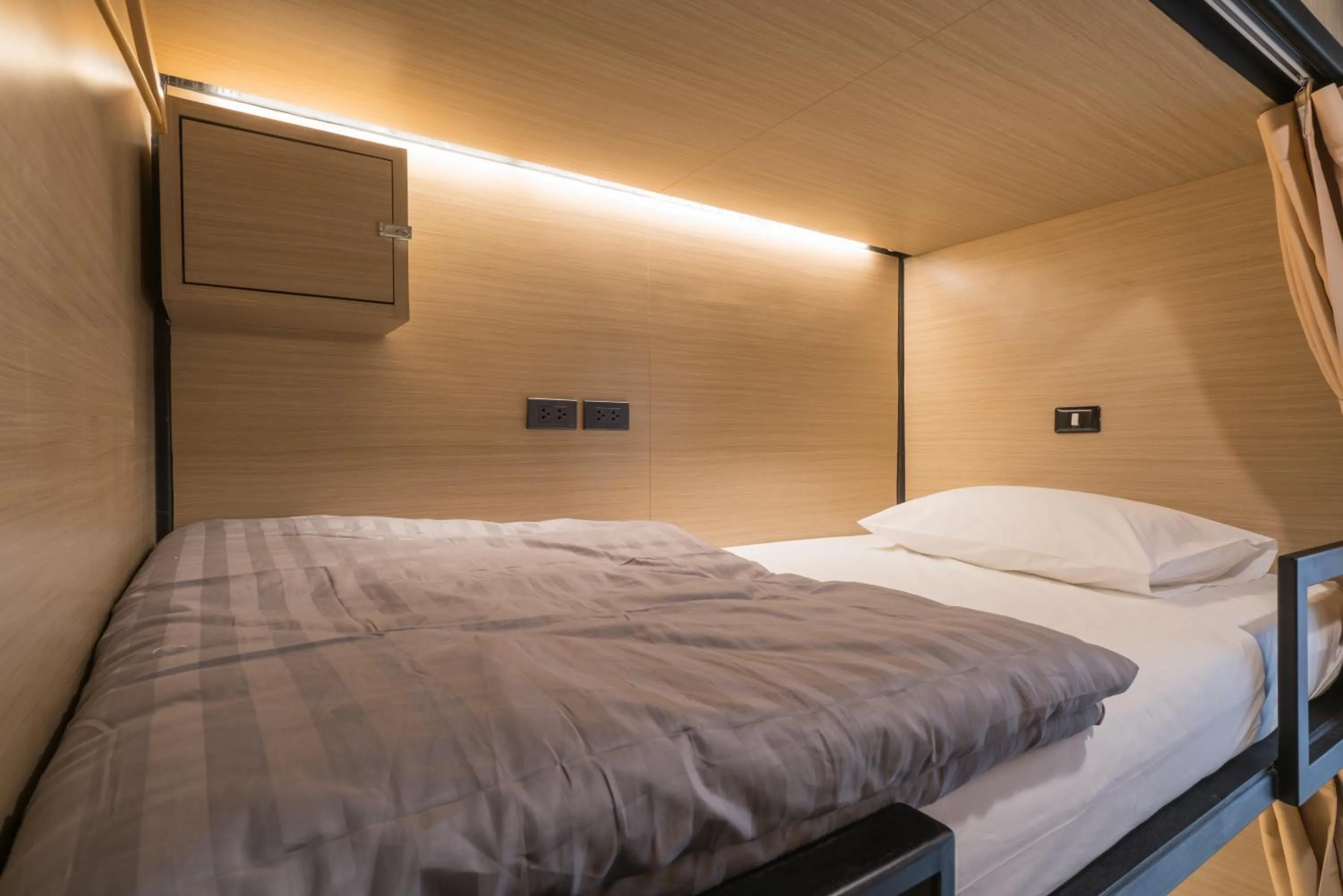 bunk bed, Bed in Sleep Box Patong Hostel