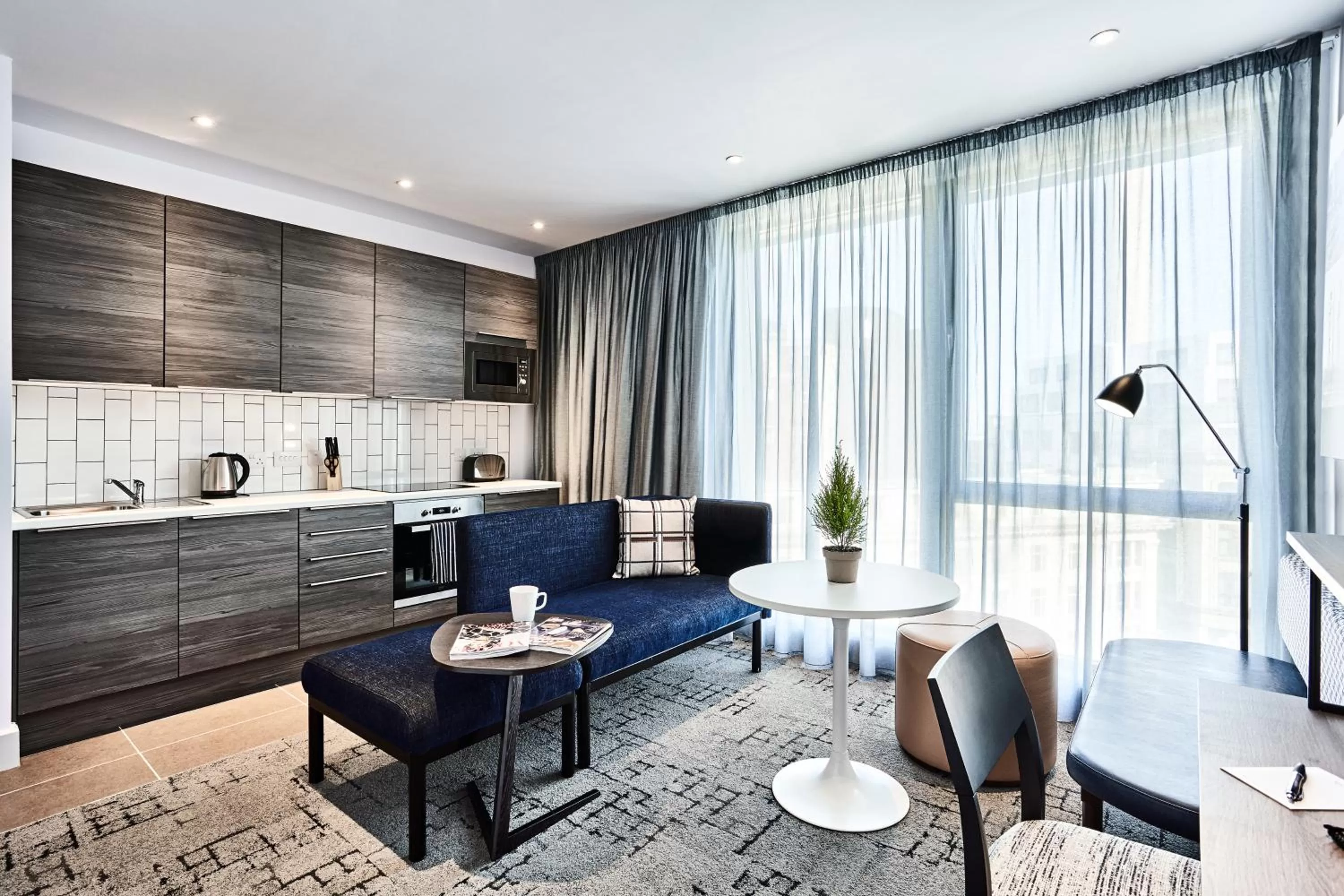 Living room in Citadines City Centre Liverpool
