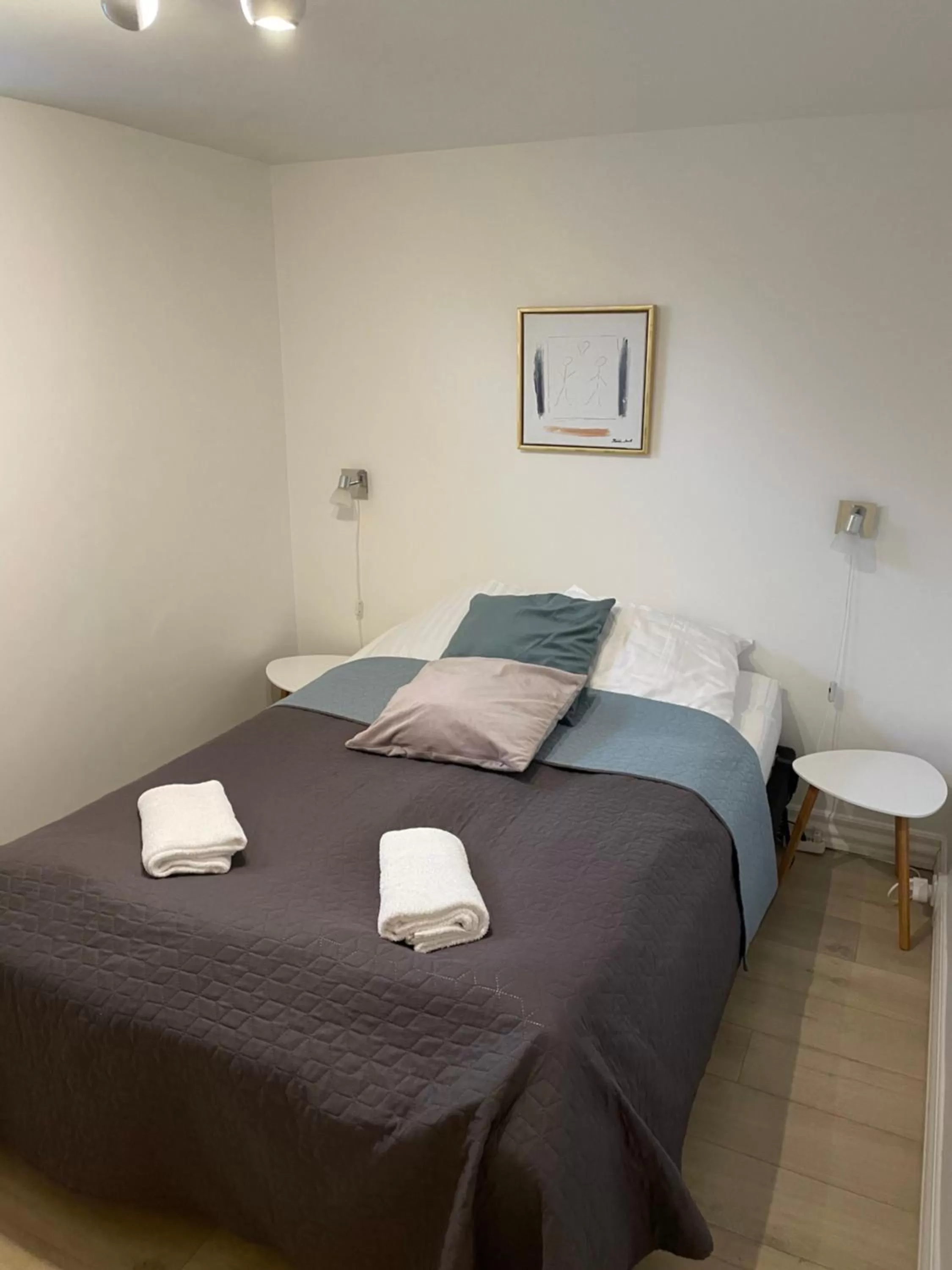 Bedroom, Bed in kabyssen