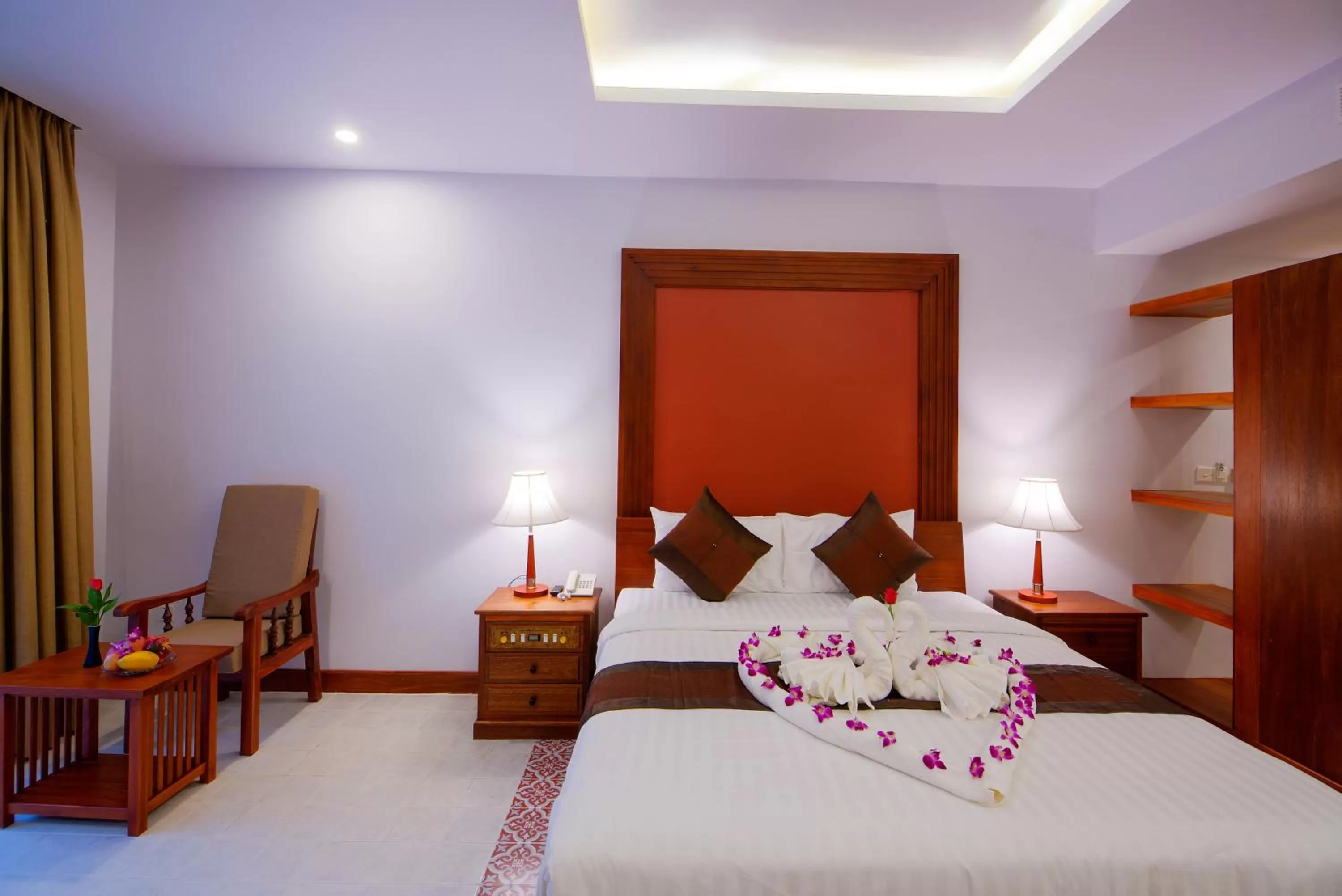 Bedroom, Bed in Shadow Angkor Residence