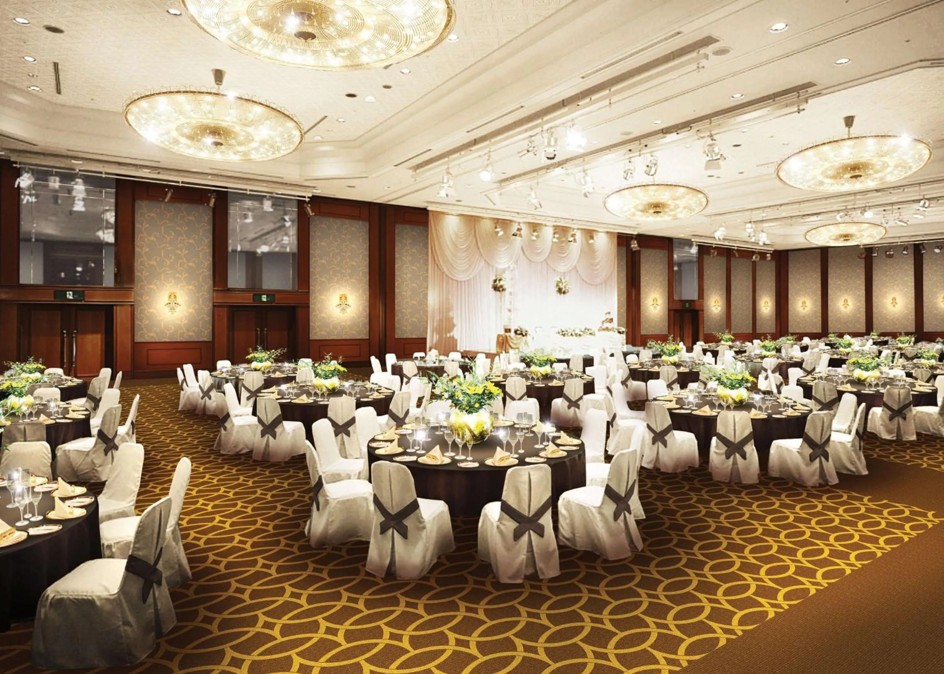 Dining area in Hilton Tokyo Narita Airport