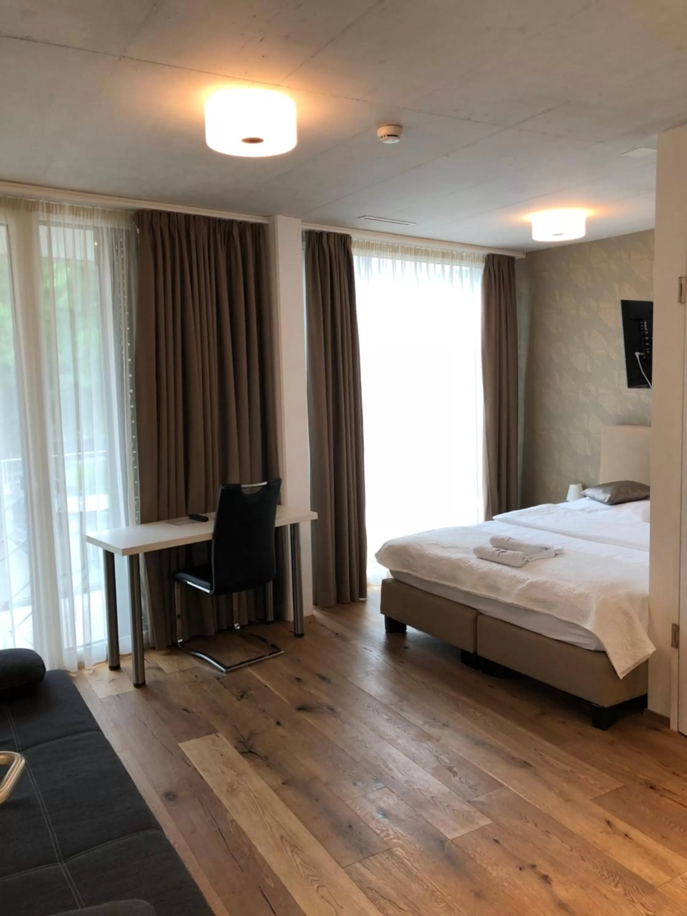 Living room, Bed in Residence Appartements