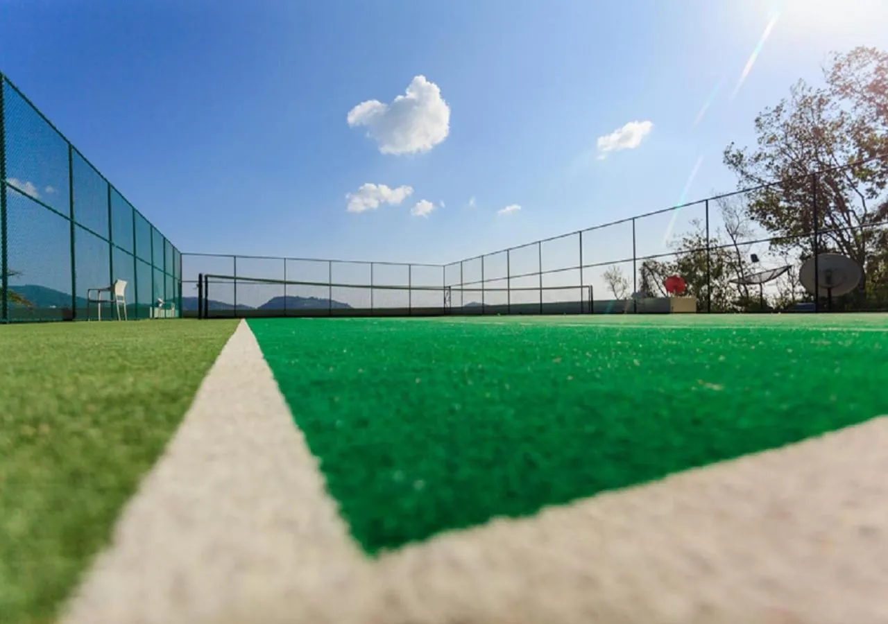 Tennis court in IndoChine Resort and Villas