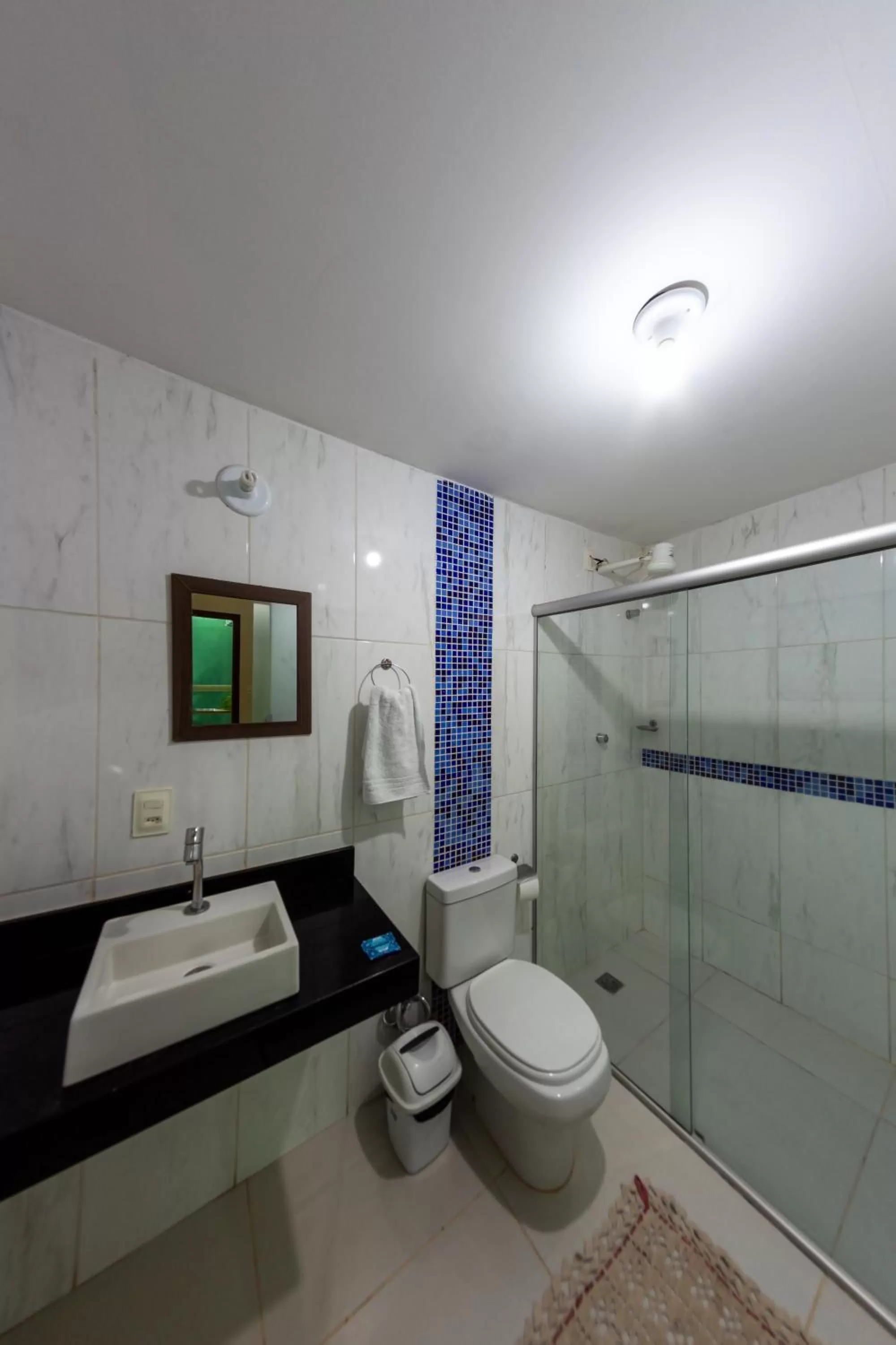 Bathroom in Pousada Jardim Brasília