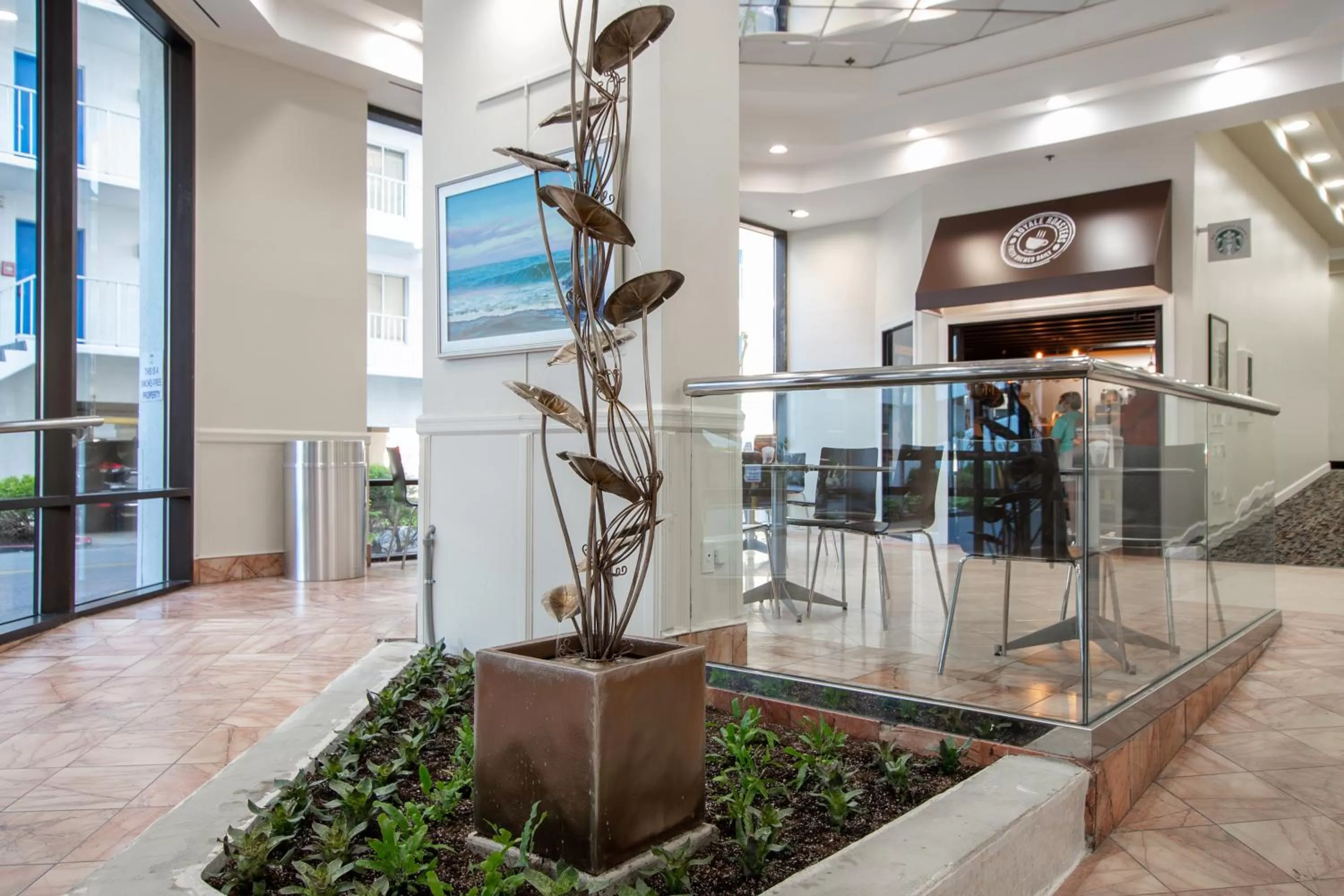 On-site shops in Princess Royale Oceanfront Resort