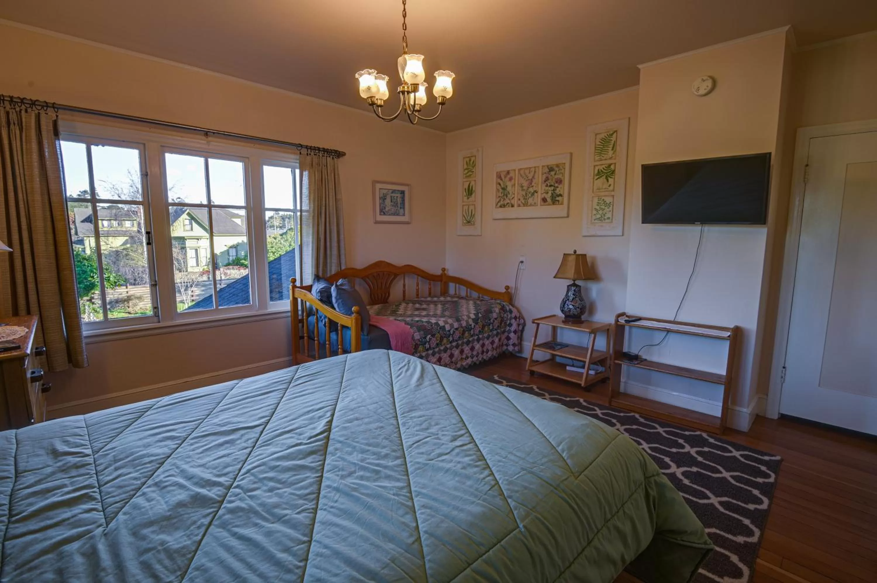 Bed in The Captains Quarters