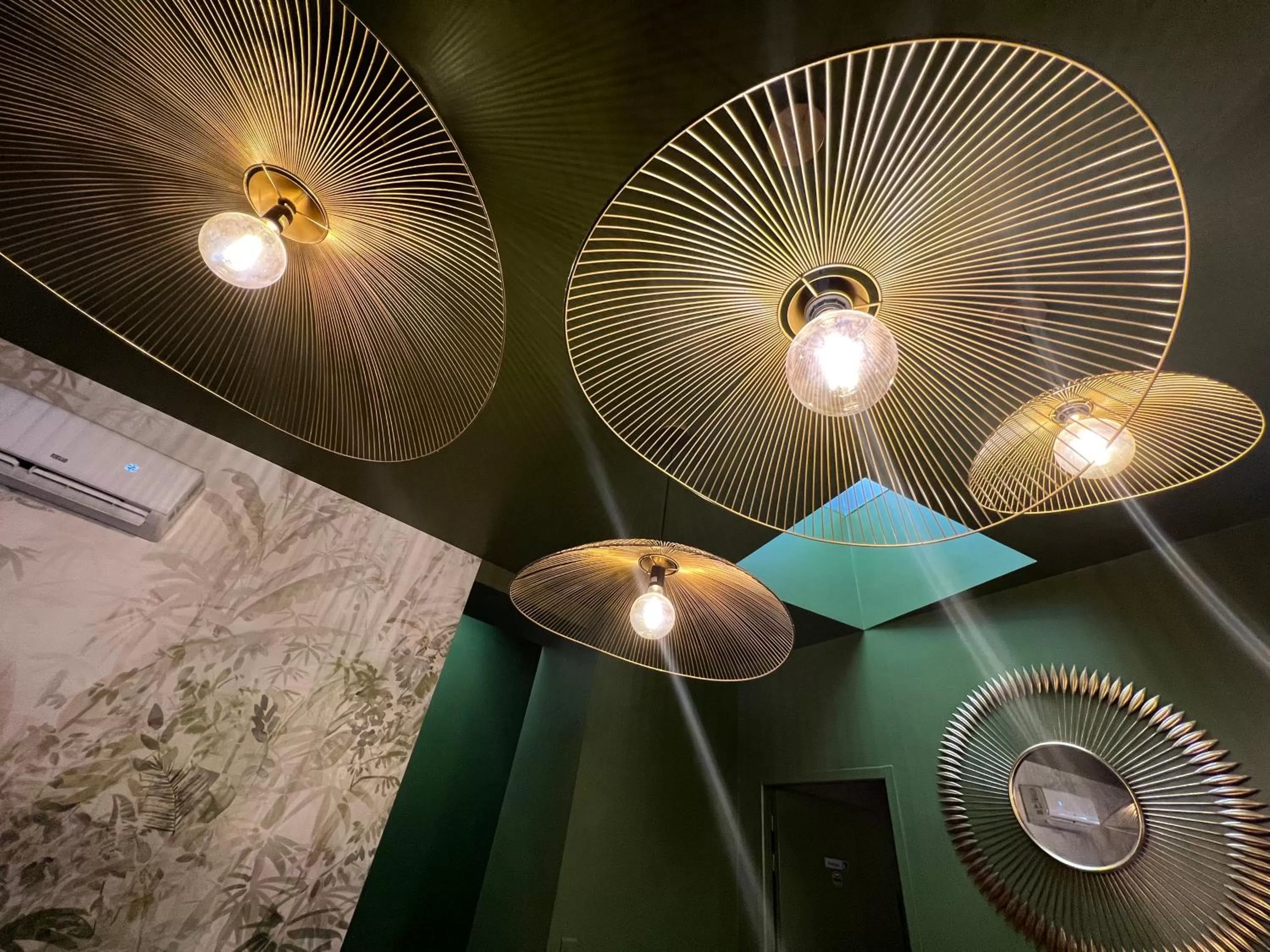 Decorative detail in Hôtel Abalone - Centre Gare