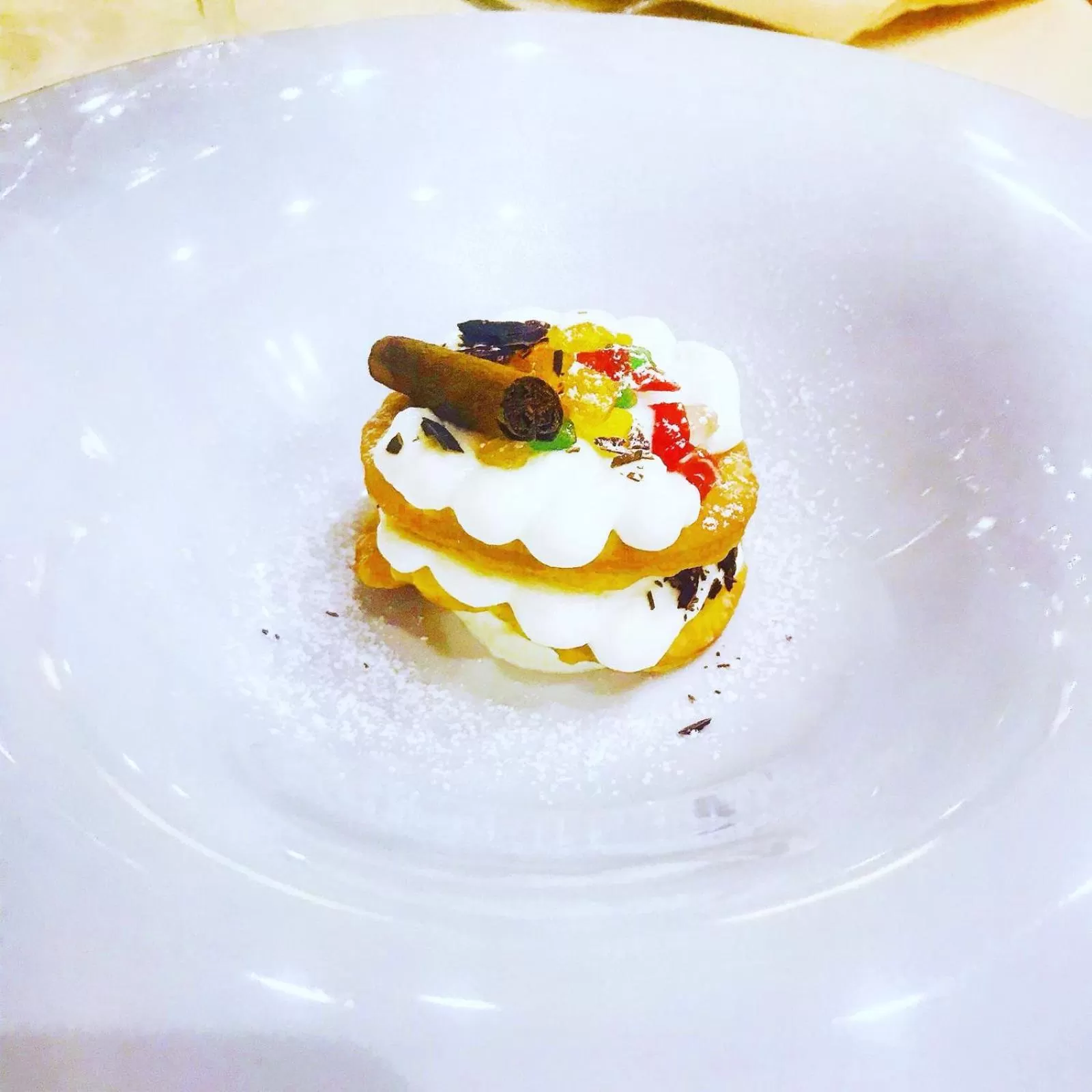 Food close-up in Hotel Ristorante Paradise