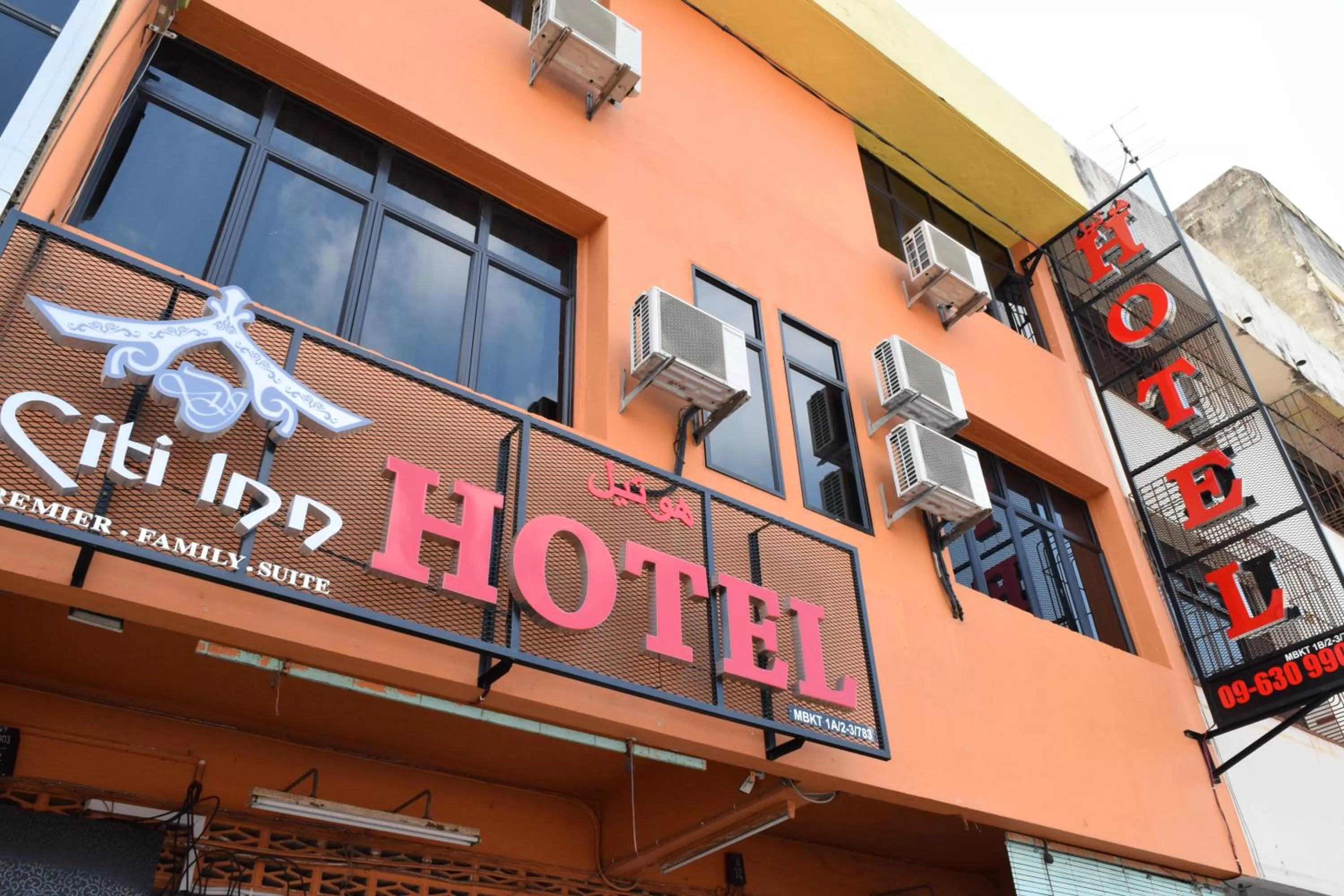 Property building in DJ Citi Inn Premier