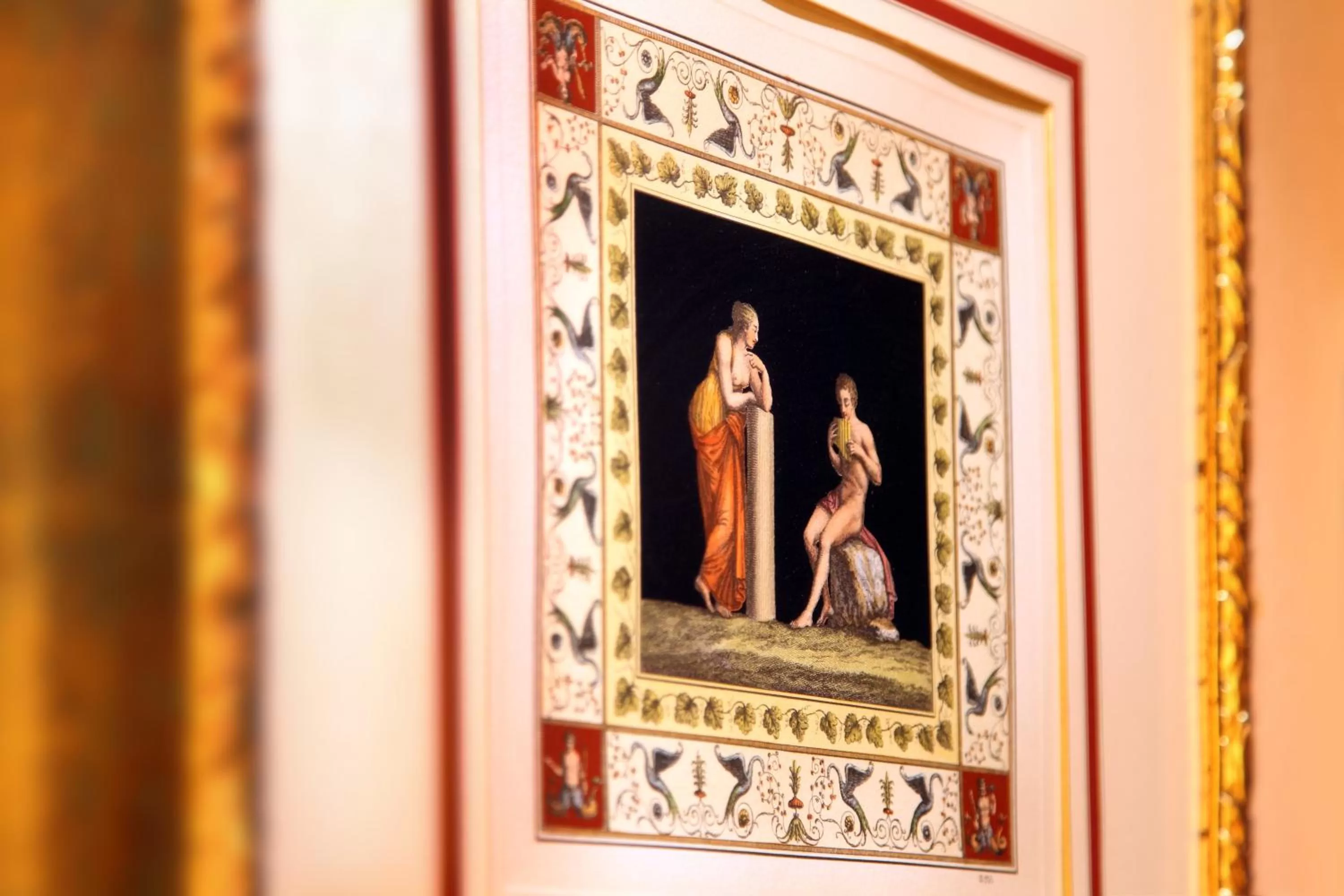 Decorative detail in Hotel Serena srl