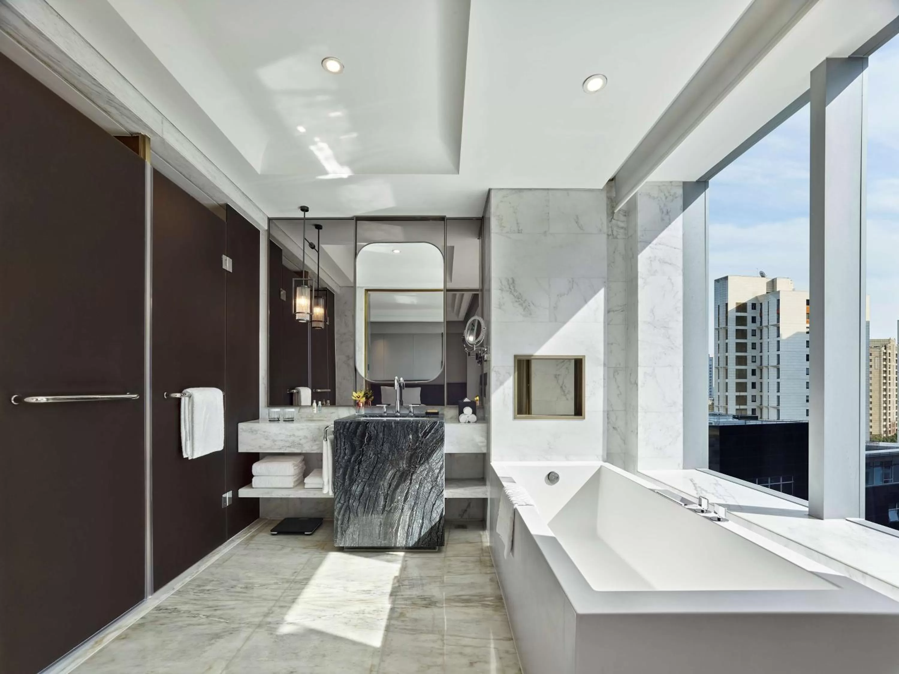 Bathroom in Hilton Shanghai Hongqiao