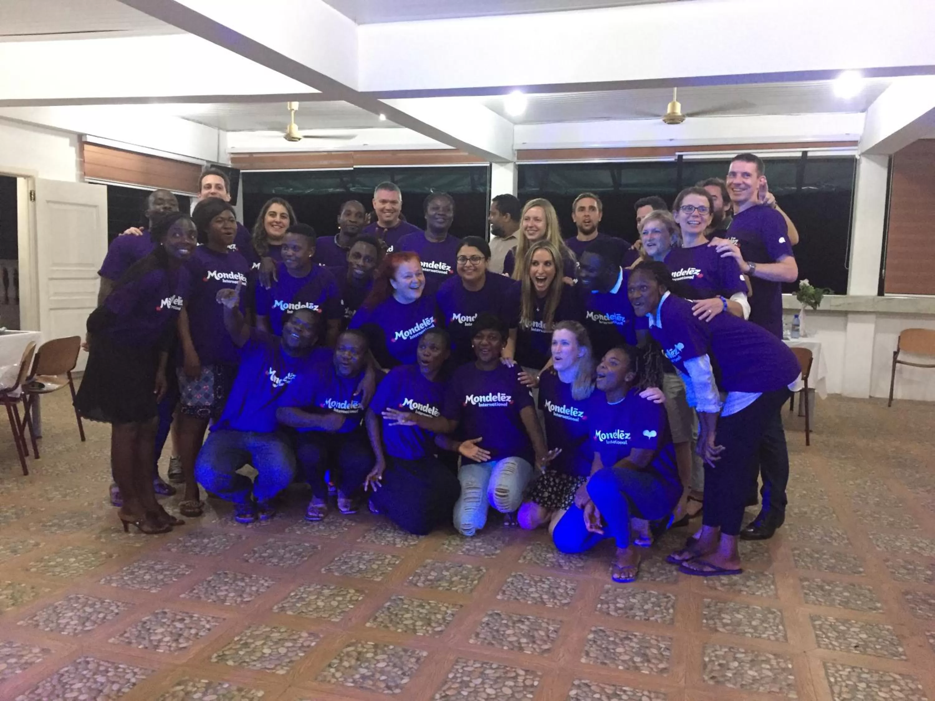 group of guests in Hans Cottage Botel