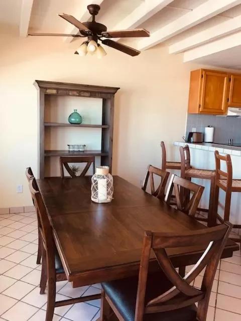 Dining area in Quinta Pacifica Beachfront Villas