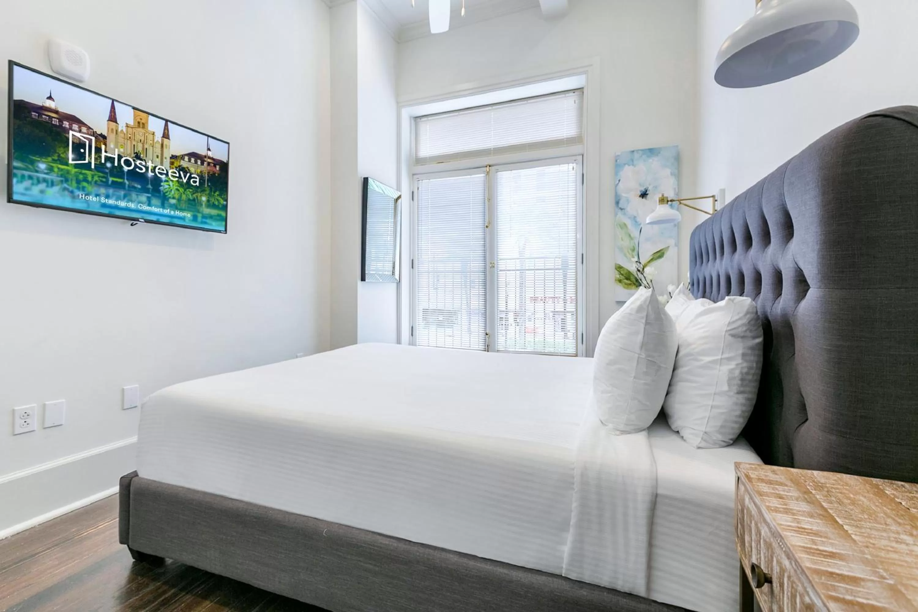 Bedroom, Bed in 1 and 2 BR Private Condos Steps Away From French Quarter