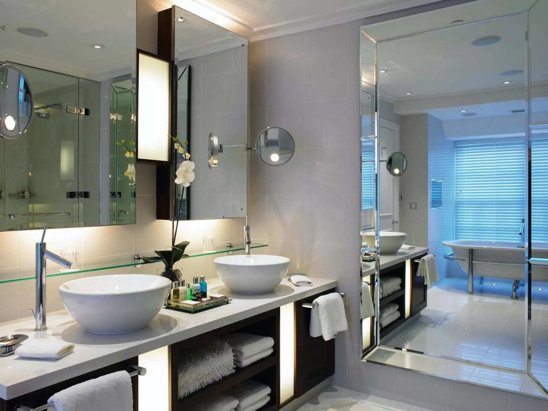 Bathroom in Chewton Glen Hotel - an Iconic Luxury Hotel