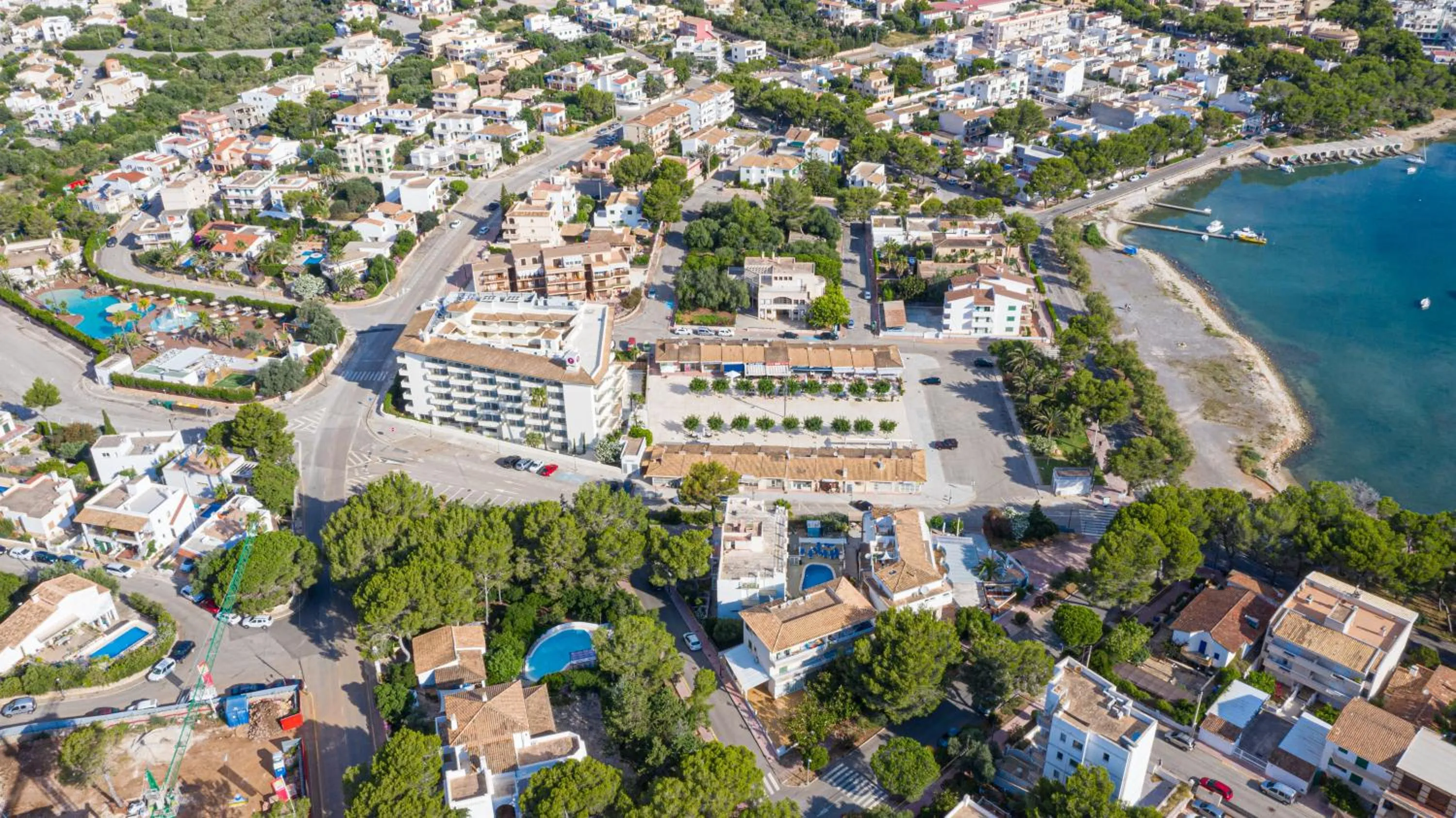 Bird's eye view in JS Portocolom Suites
