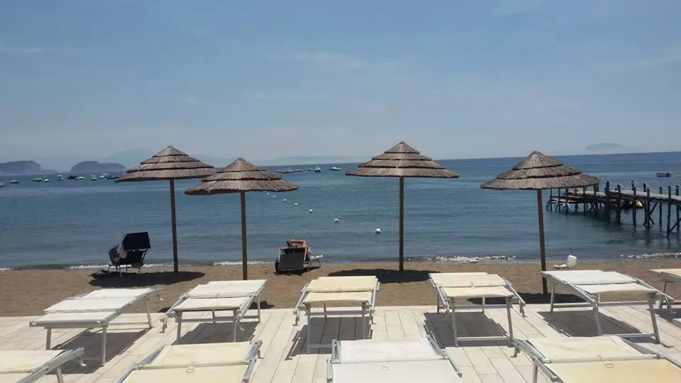 Beach in Hotel Villa Luisa