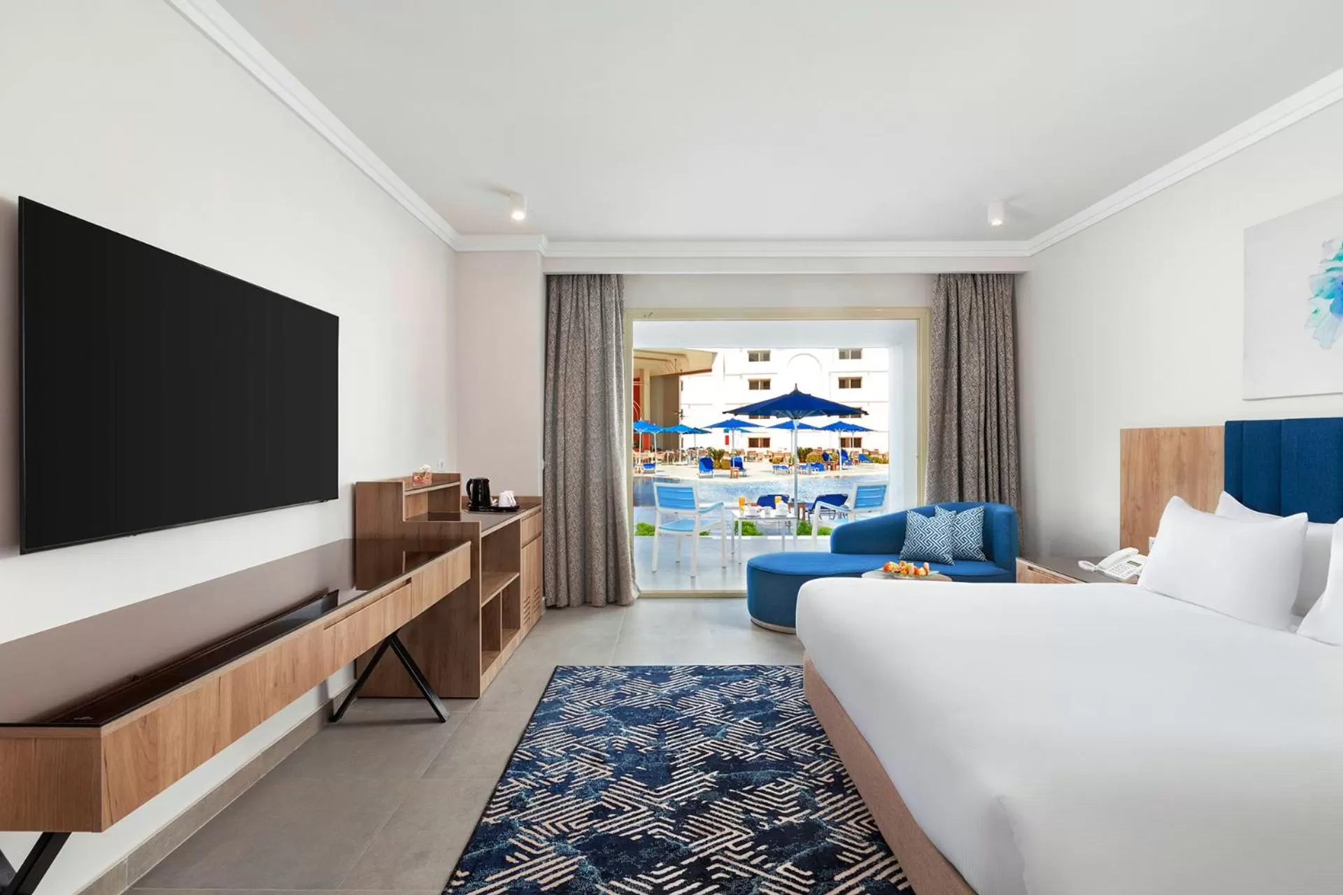 Bedroom, Bed in Pickalbatros Blu Spa Resort - Adults Friendly 16 Years Plus- Ultra All-Inclusive