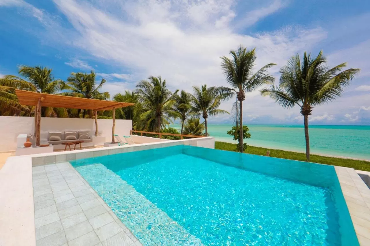 Swimming Pool in Pousada Aldeia Beijupirá