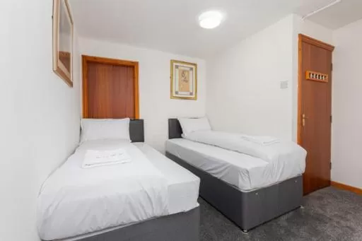 Bedroom in The Norwood Hotel for Groups-Blackpool Party Weekends