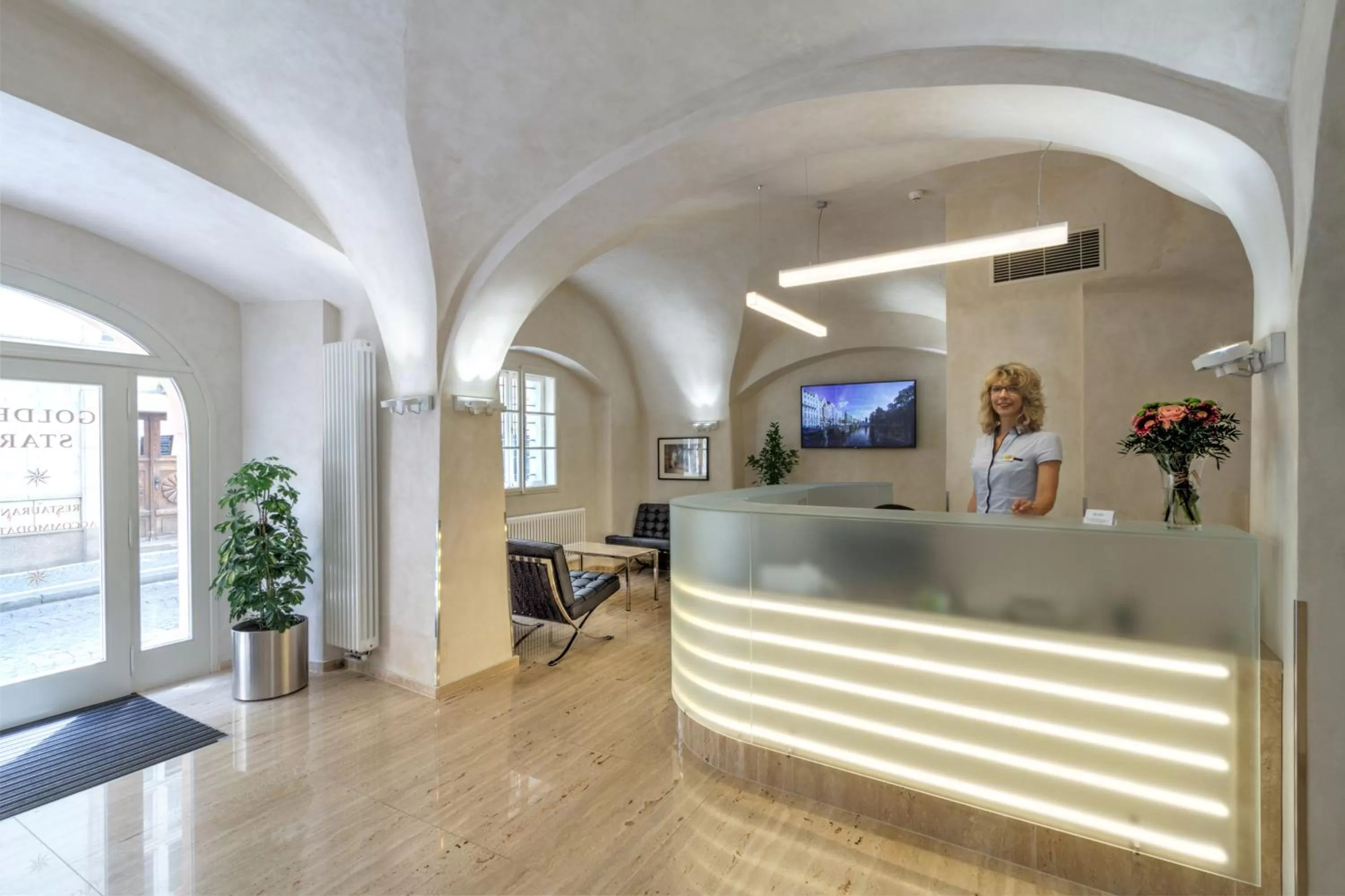 Lobby or reception in Golden Star