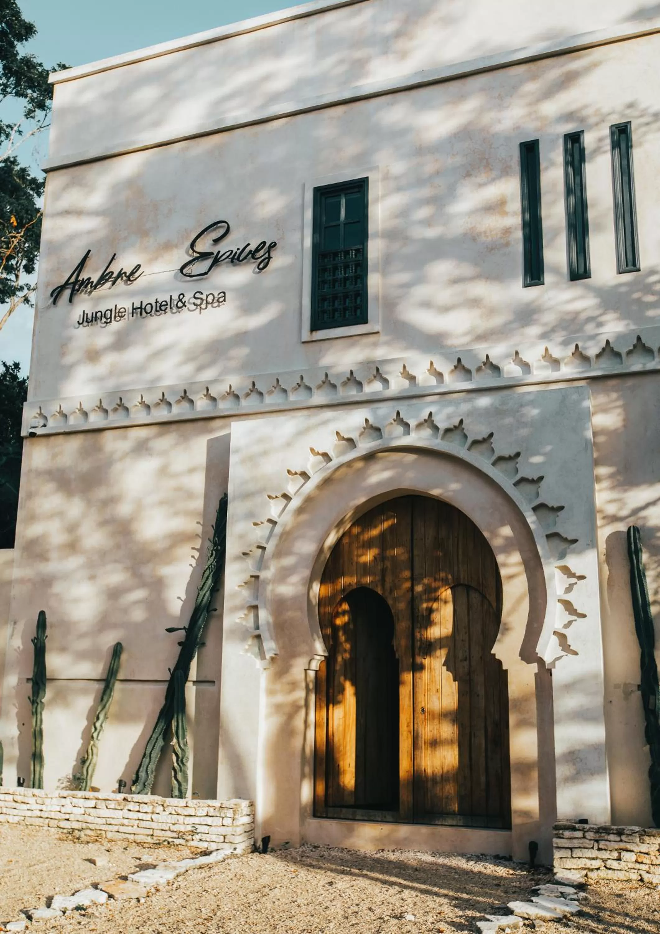 Facade/entrance in Ambre & Epices Jungle Hotel & Spa