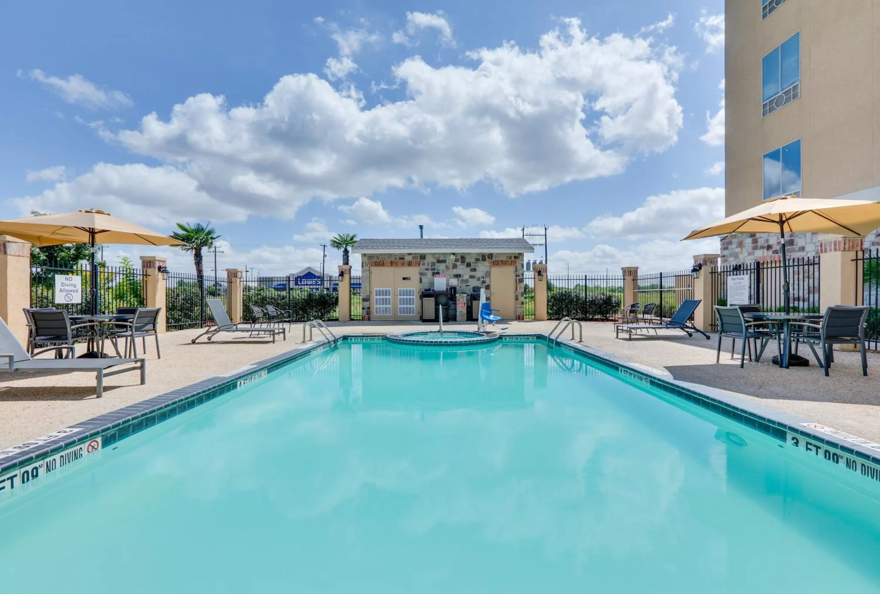 Swimming pool in Holiday Inn Express & Suites San Antonio - Brooks City Base by IHG