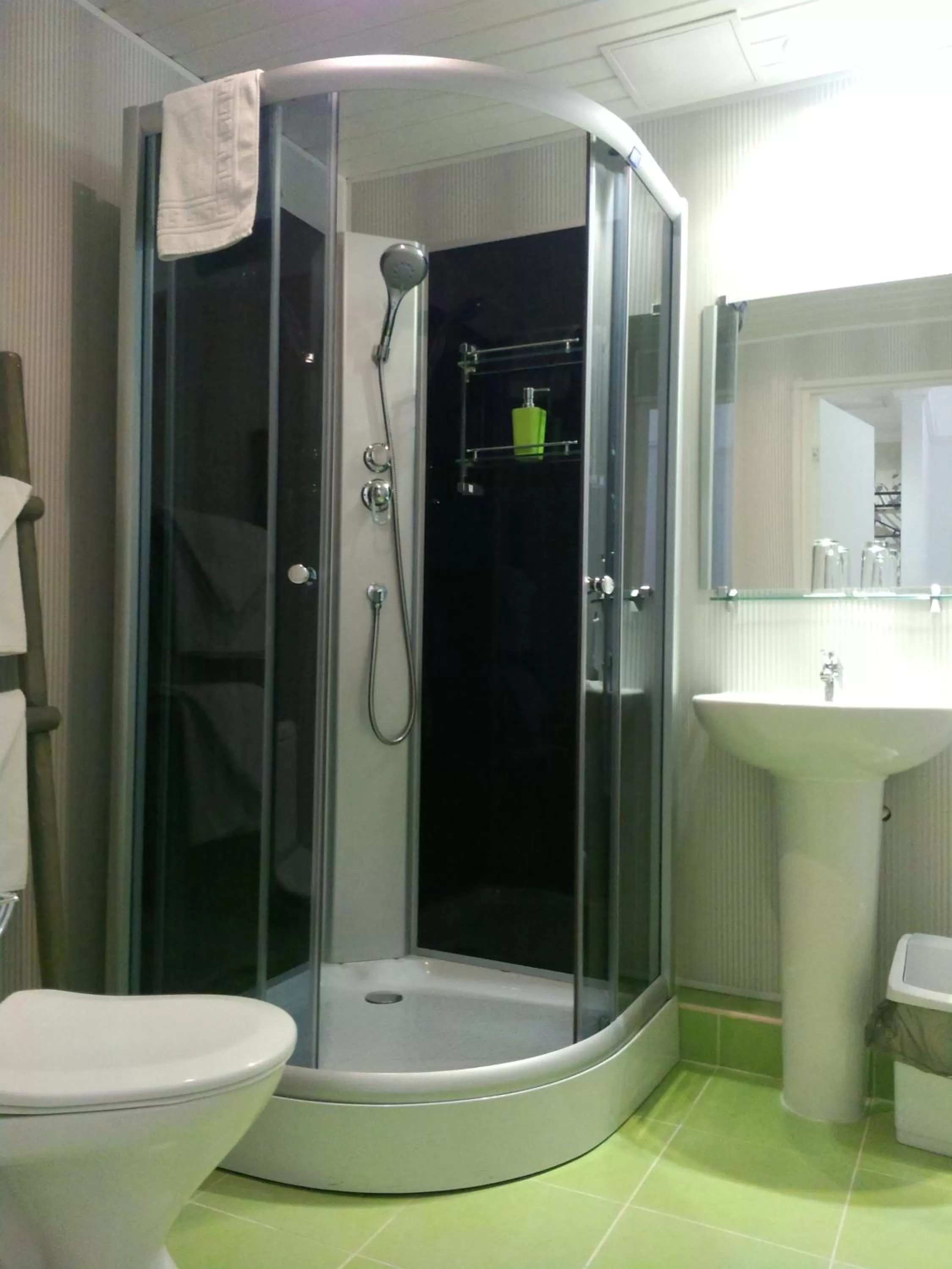 Shower in A1 Hotel Riga City Center