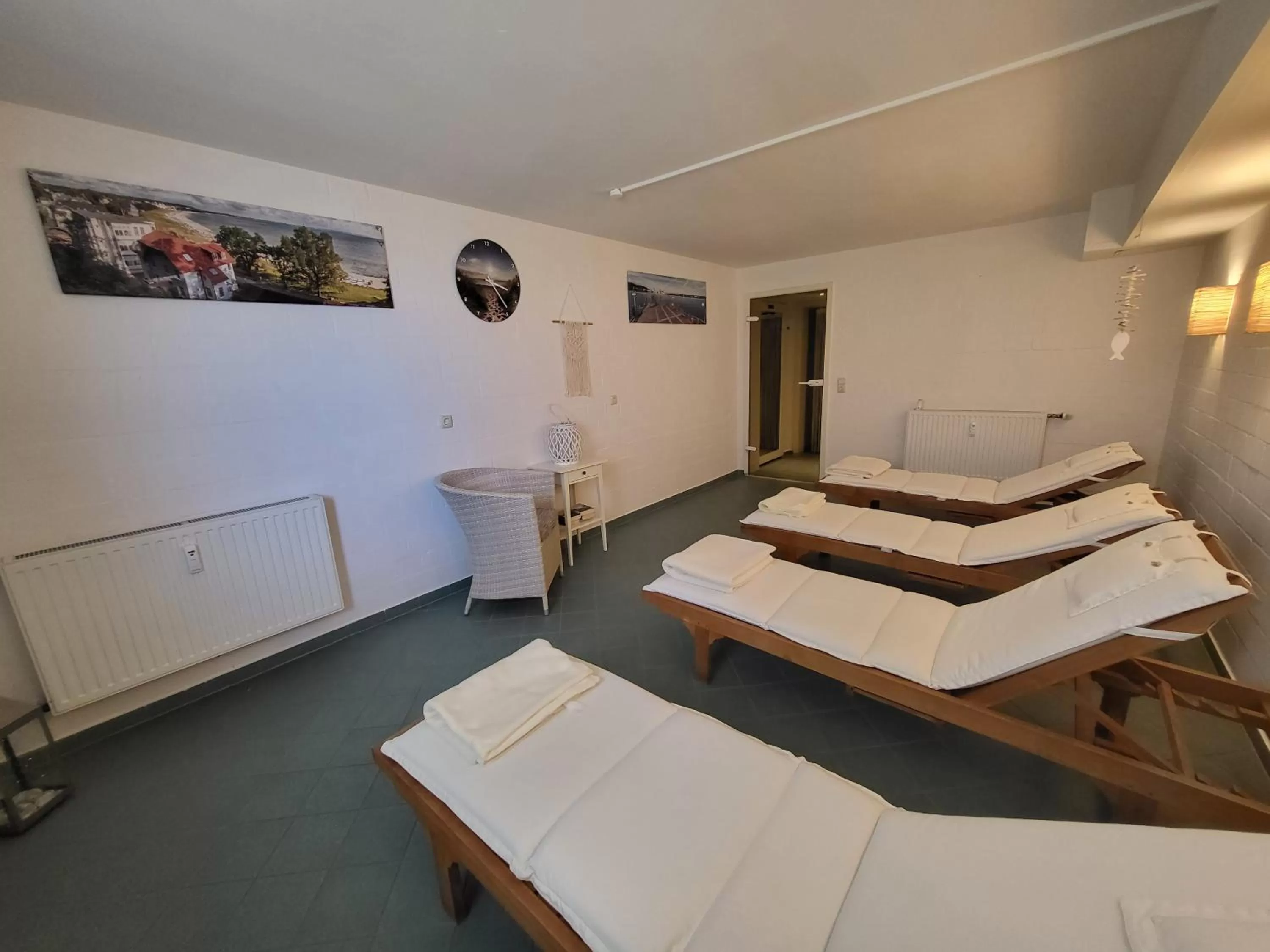 Sauna in Apartmenthaus Binzer Sterne