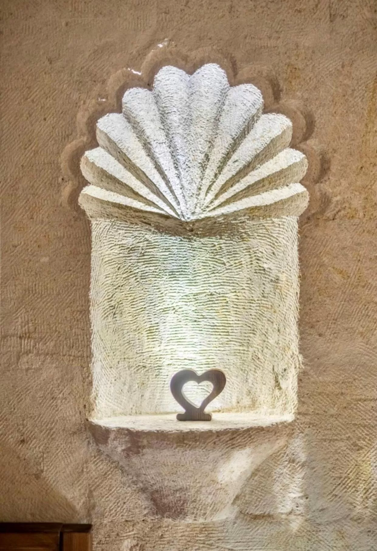 Decorative detail in Uzay Cave Suite Hotel