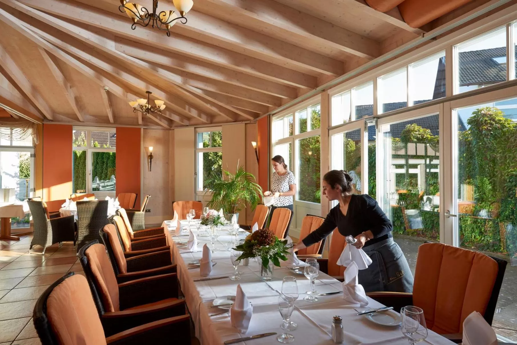 Restaurant/Places to Eat in Hotel Mühlenhof Lollar