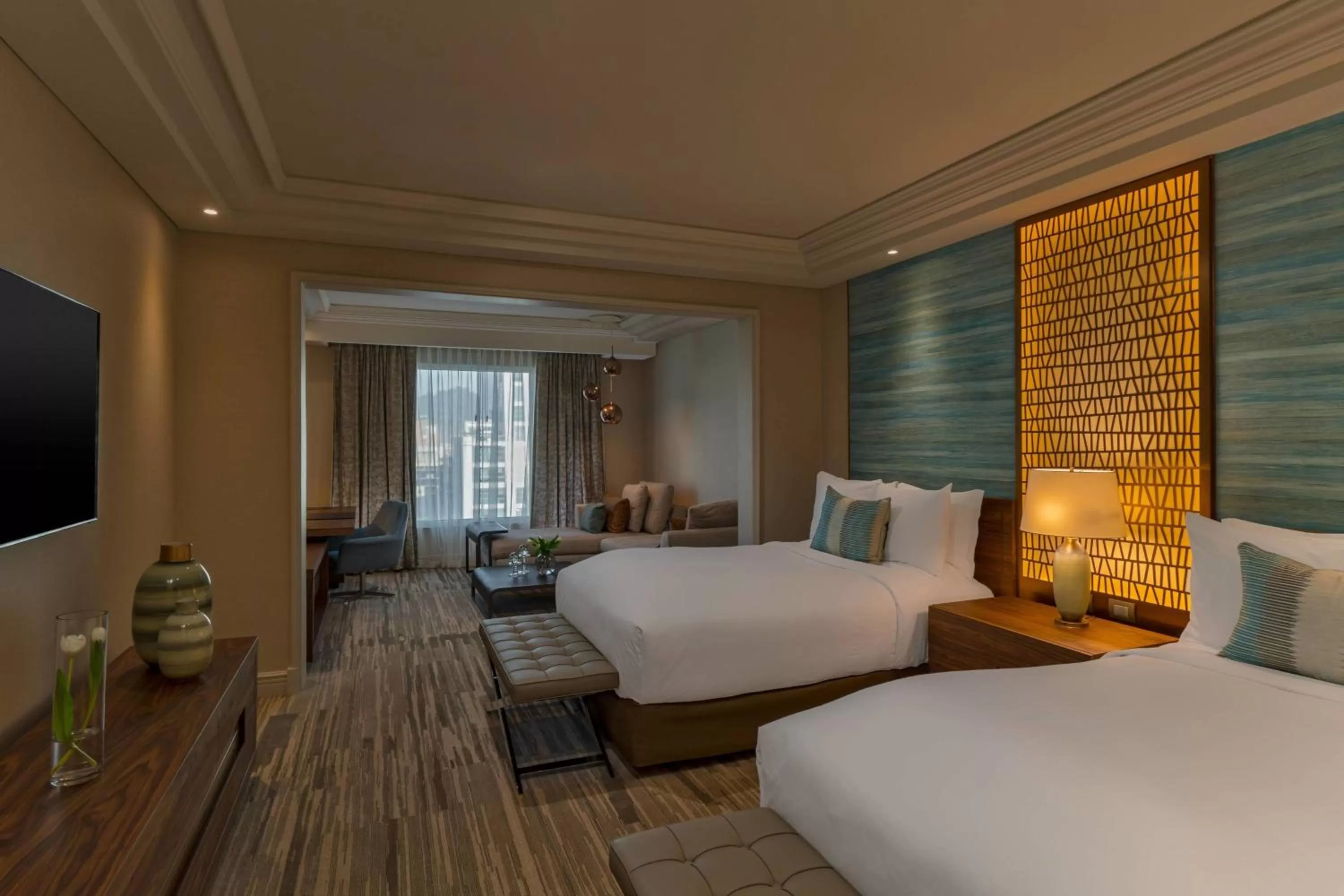 Photo of the whole room, Bed in The Ritz-Carlton, Santiago