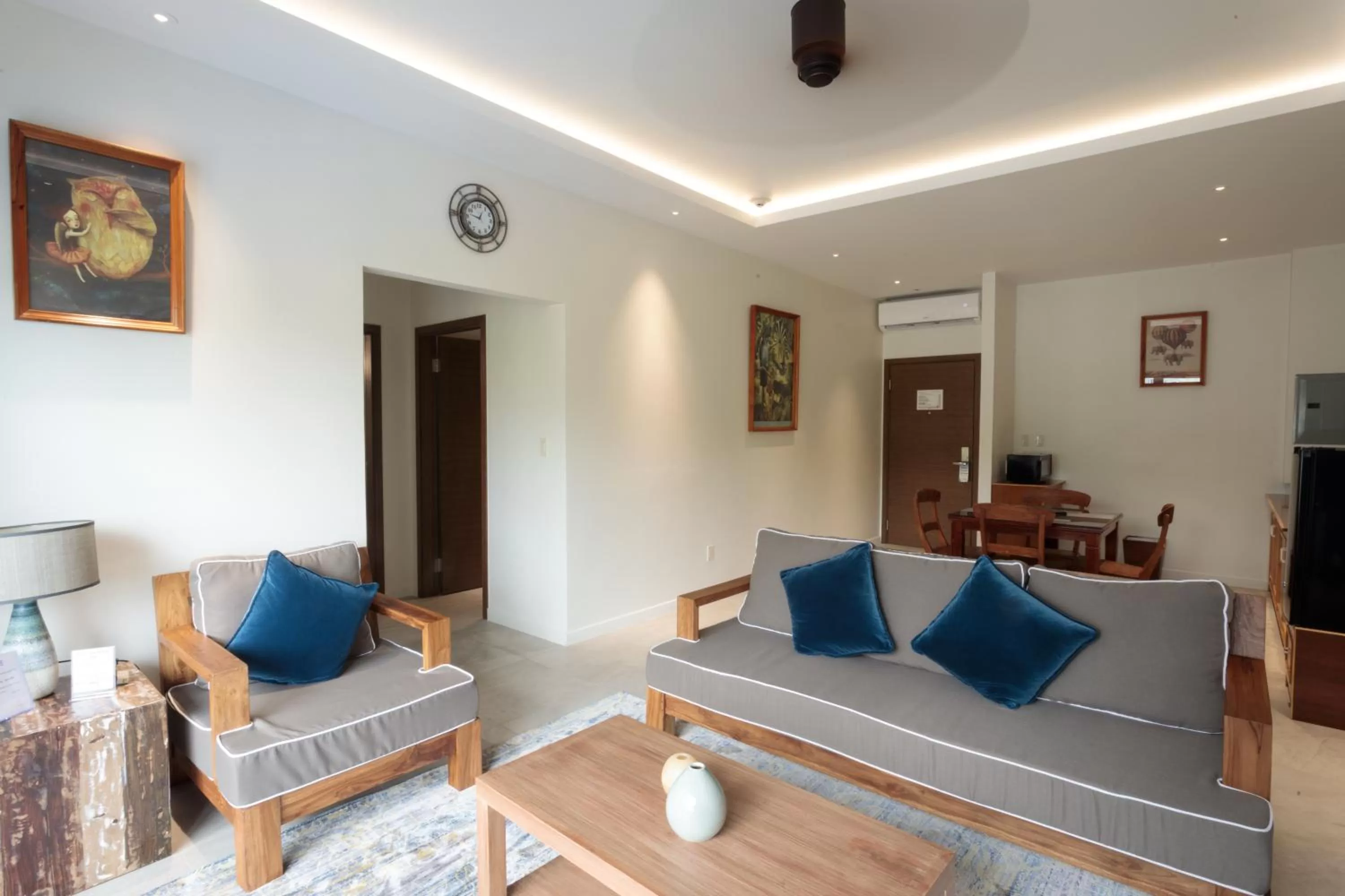 Living room in Cove Resort Palau