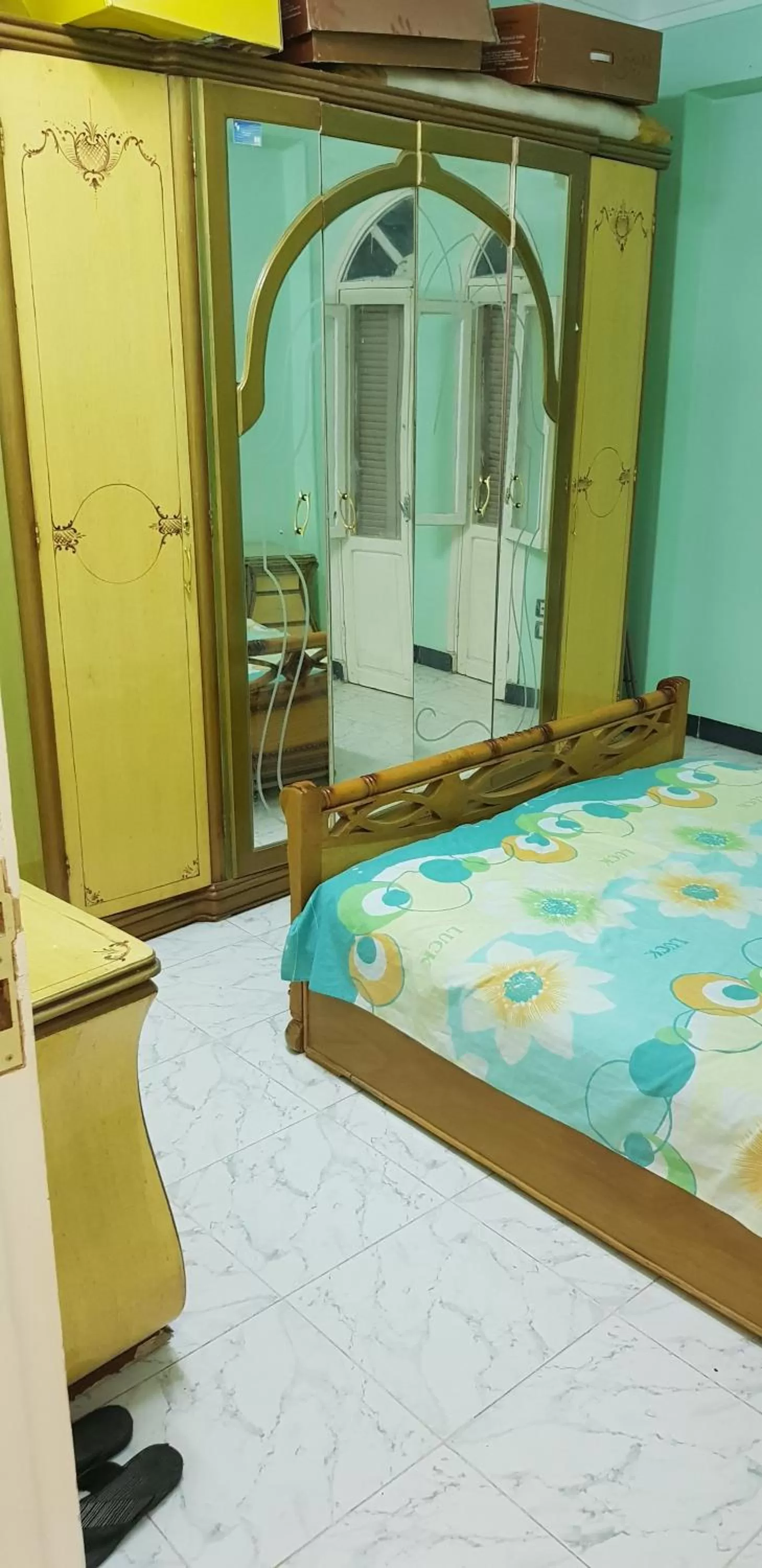 Bed in Taharka Nubian House