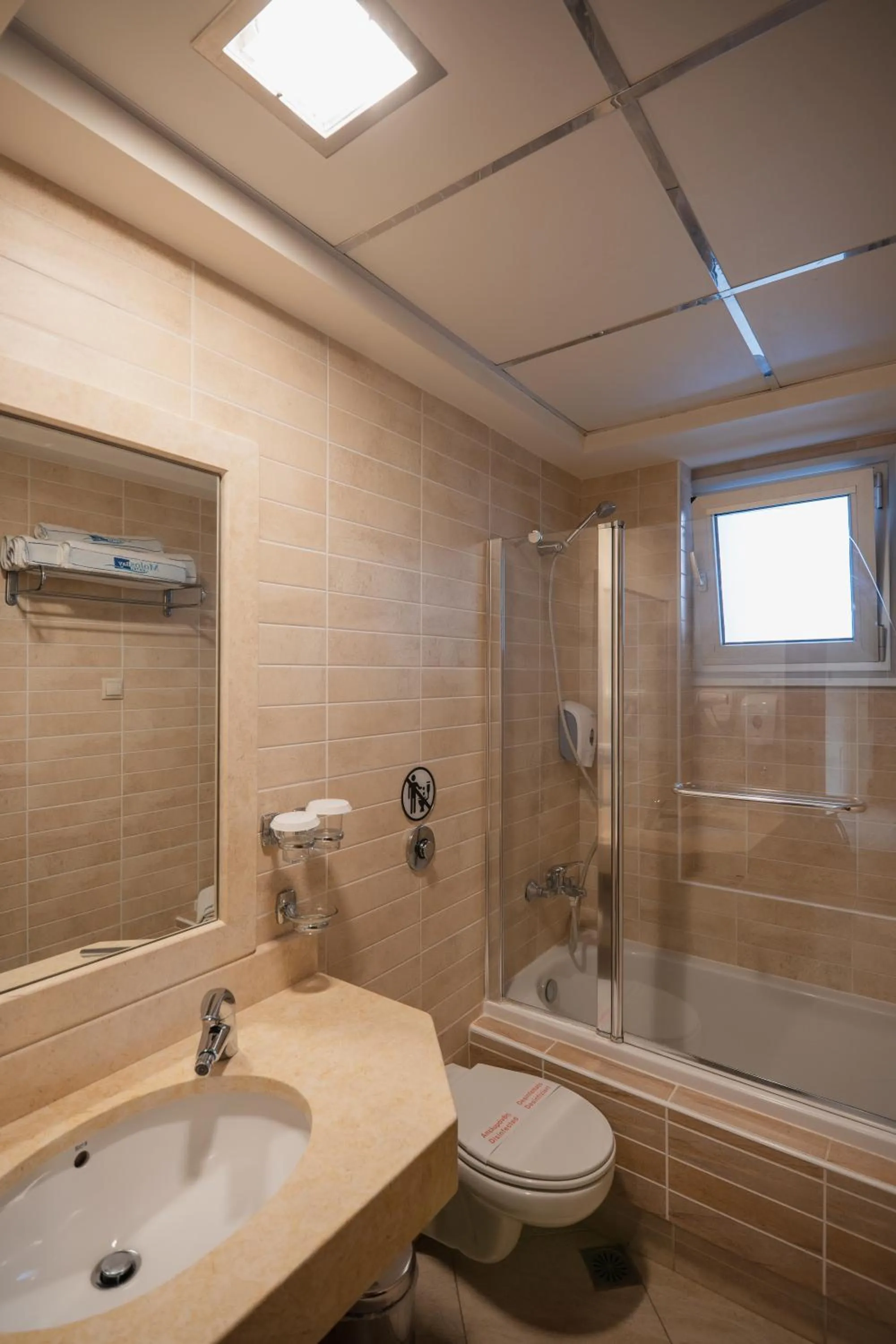 Bathroom in Molos Bay Hotel