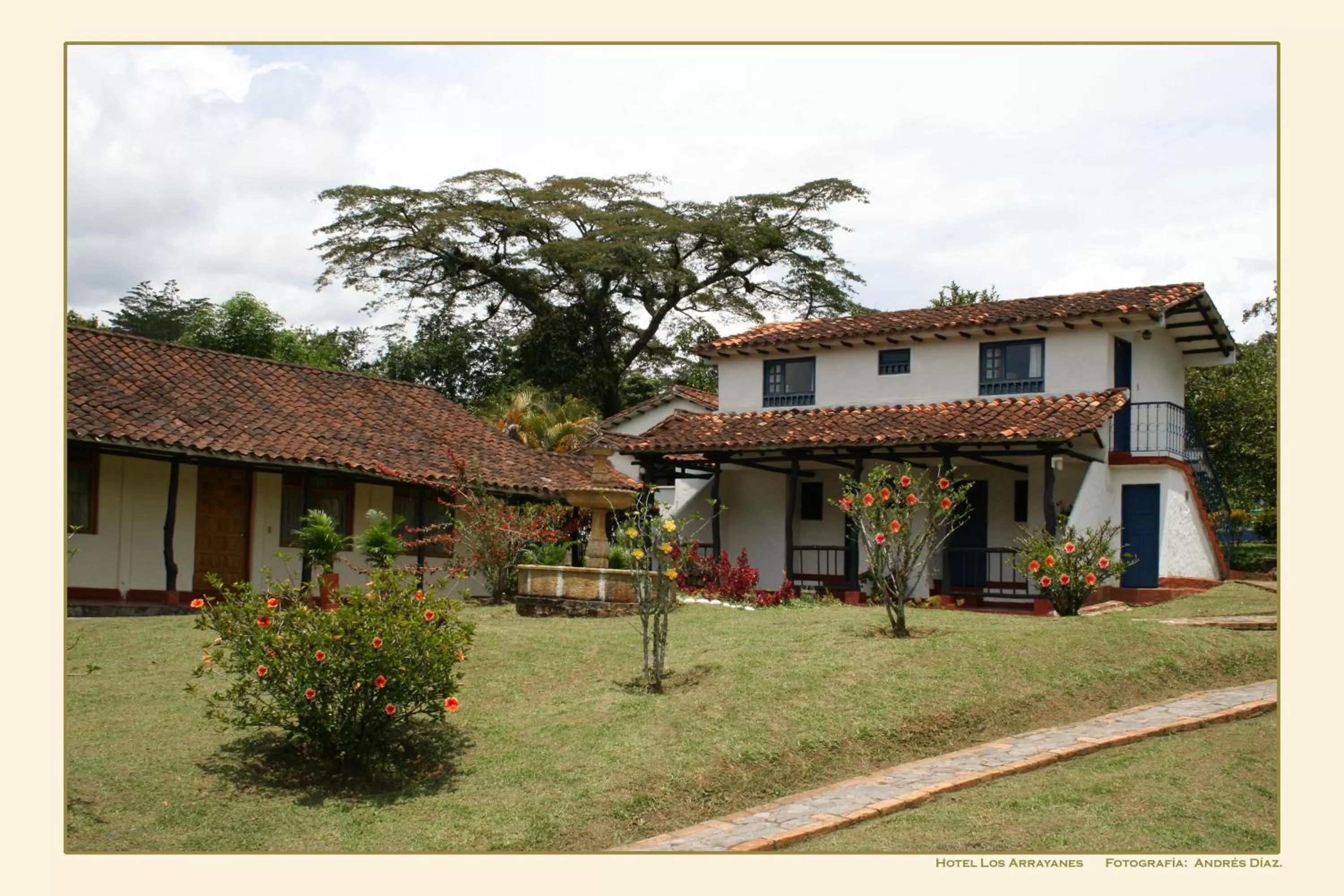 Bird's eye view in Hotel Campestre Los Arrayanes