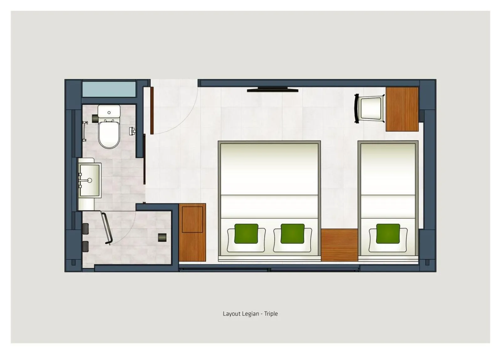 Bed in Grandmas Plus Hotel Legian