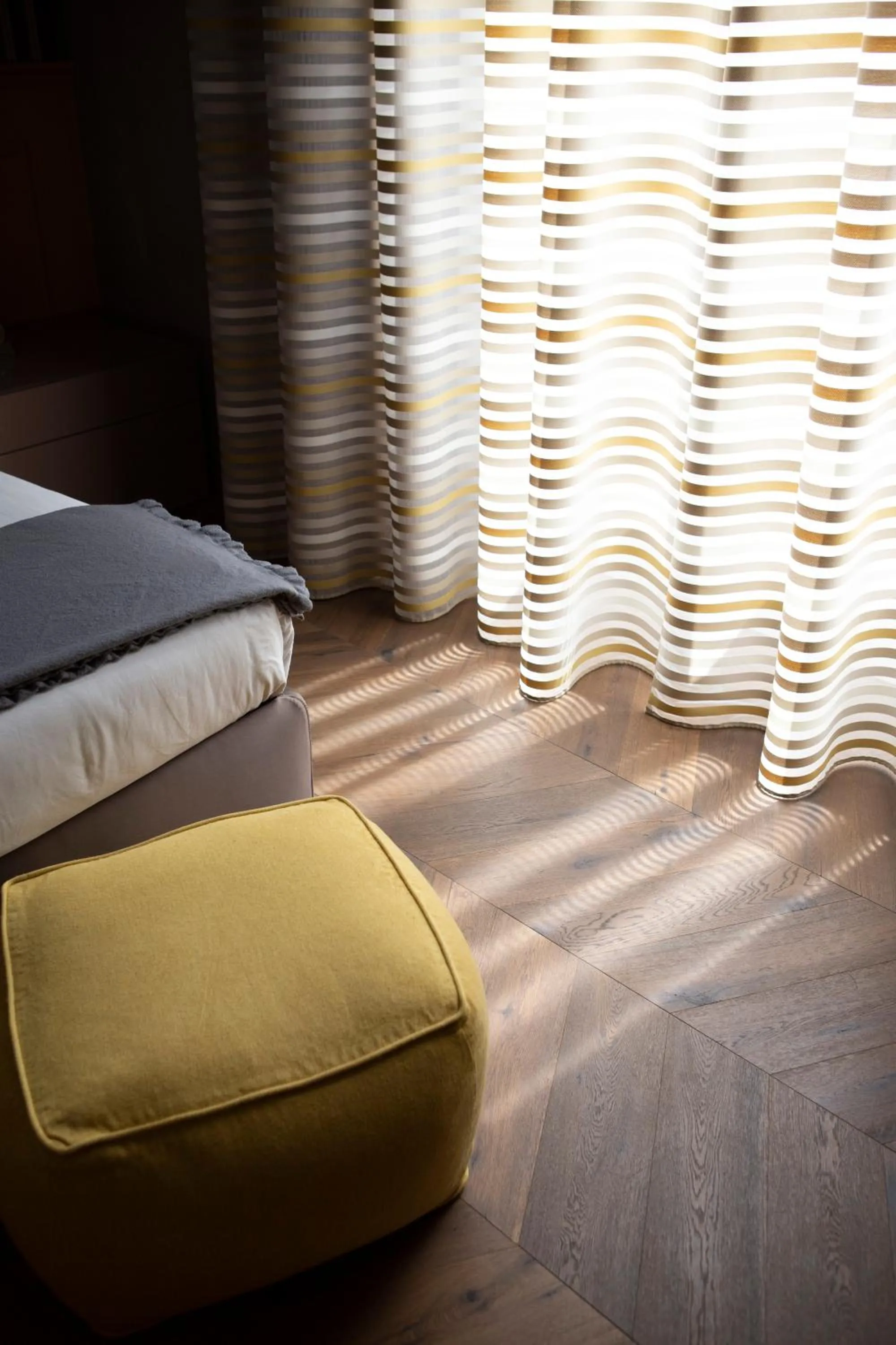 Bed in Le Quattro Dame Luxury Suites